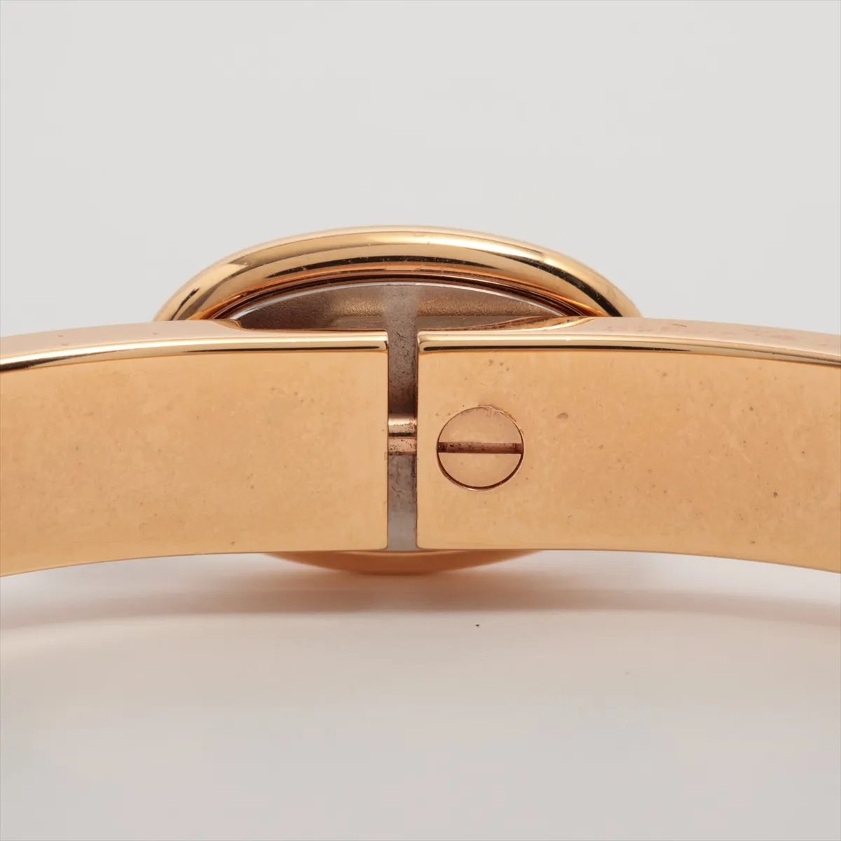 Mini Click Chaine d'Ancre FI1215 Bangle GP Gold x Ivory — view 4