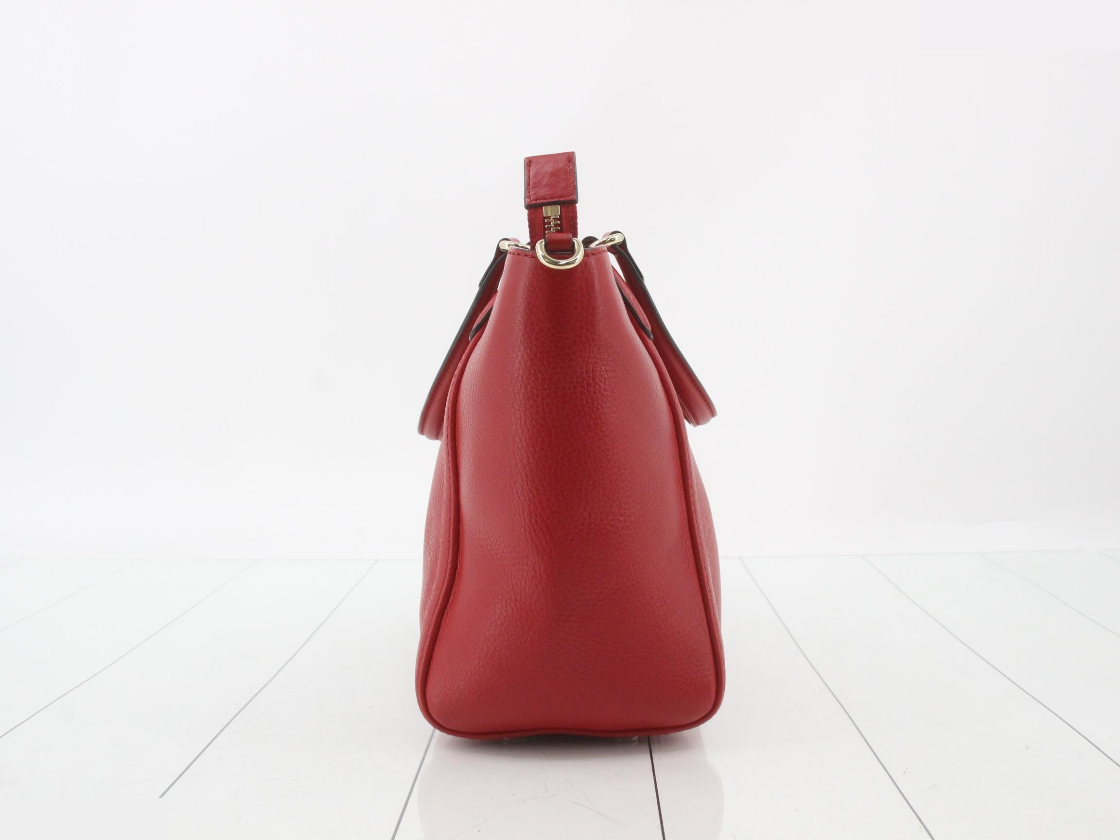 Soho Leather Tote Bag (2-Way) — view 3