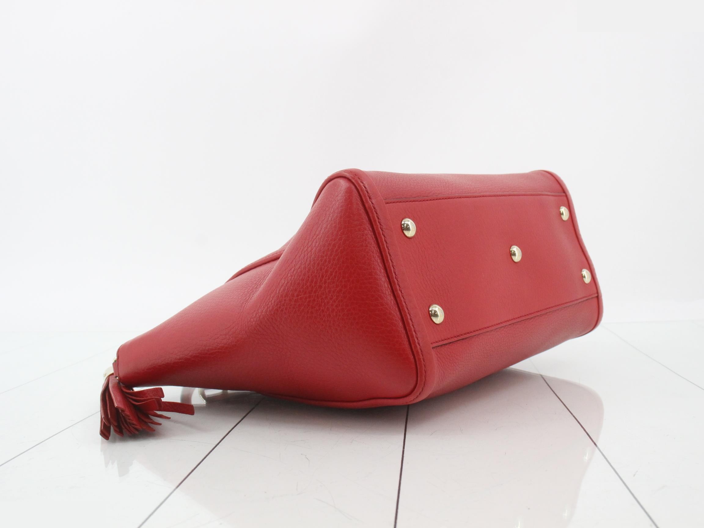Soho Leather Tote Bag (2-Way) — view 5