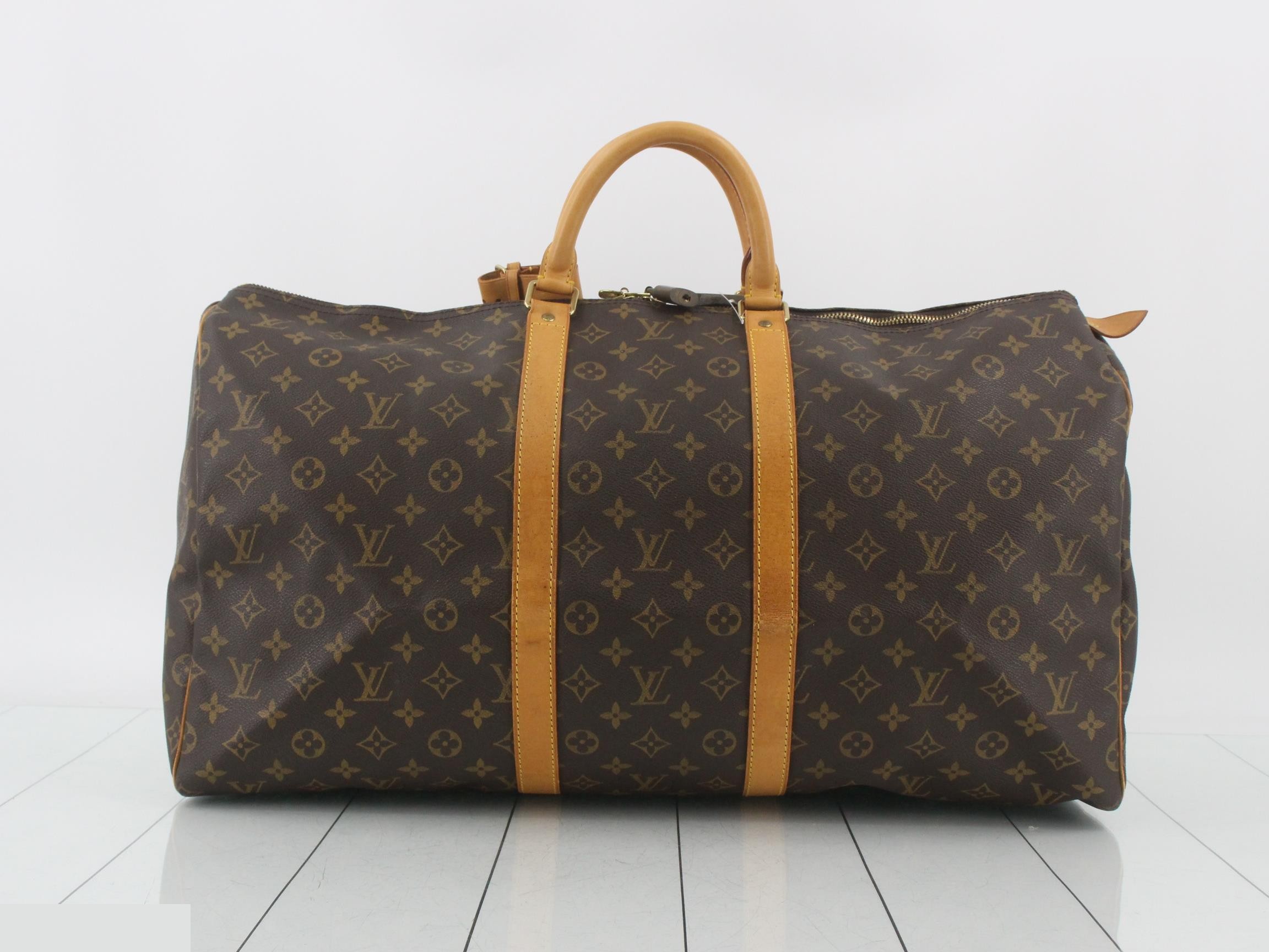 Monogram Keepall 55 Boston Bag