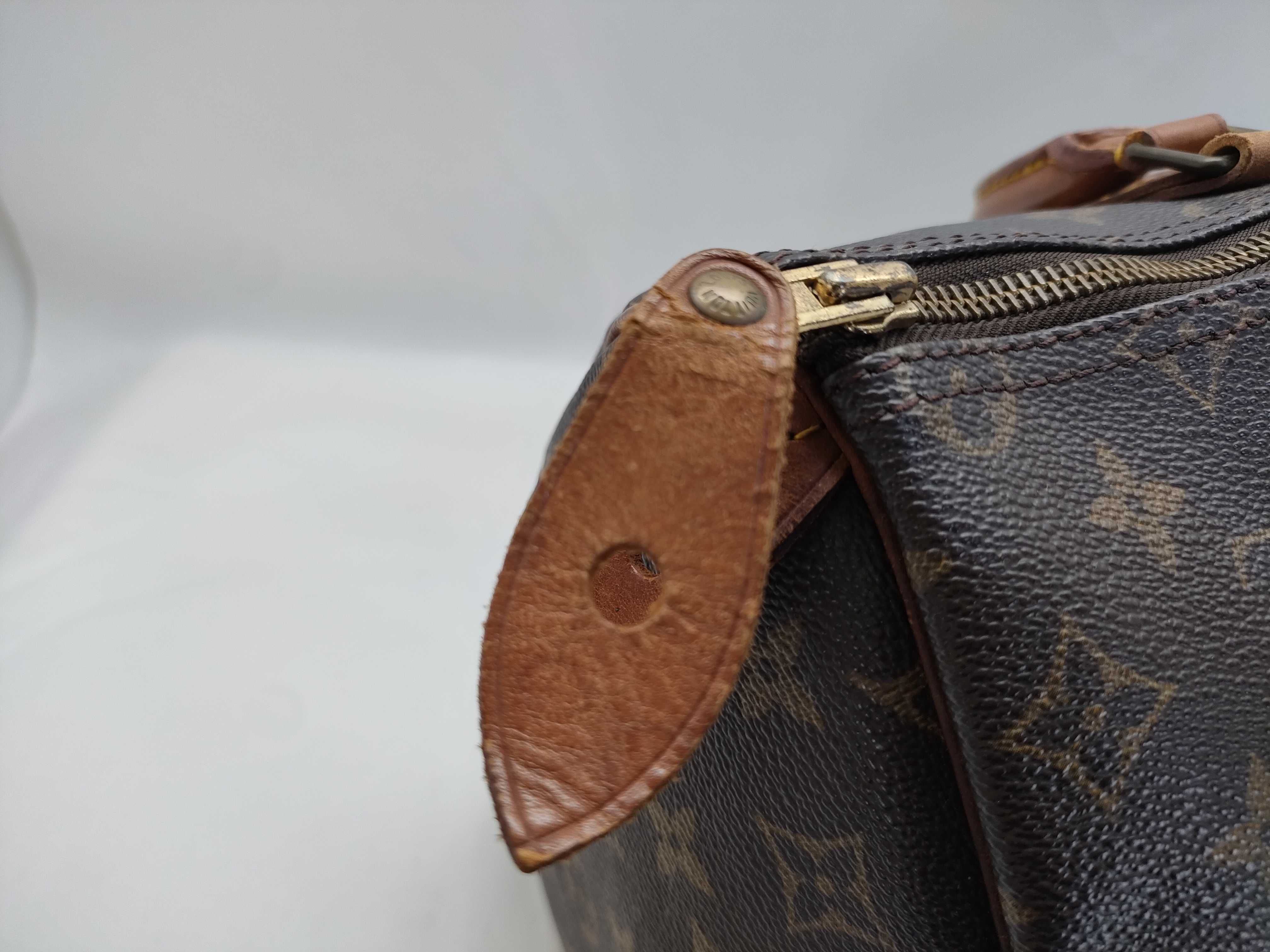 Monogram LV Speedy 35 Monogram M41524 VL863 Brown Boston Bag — view 7