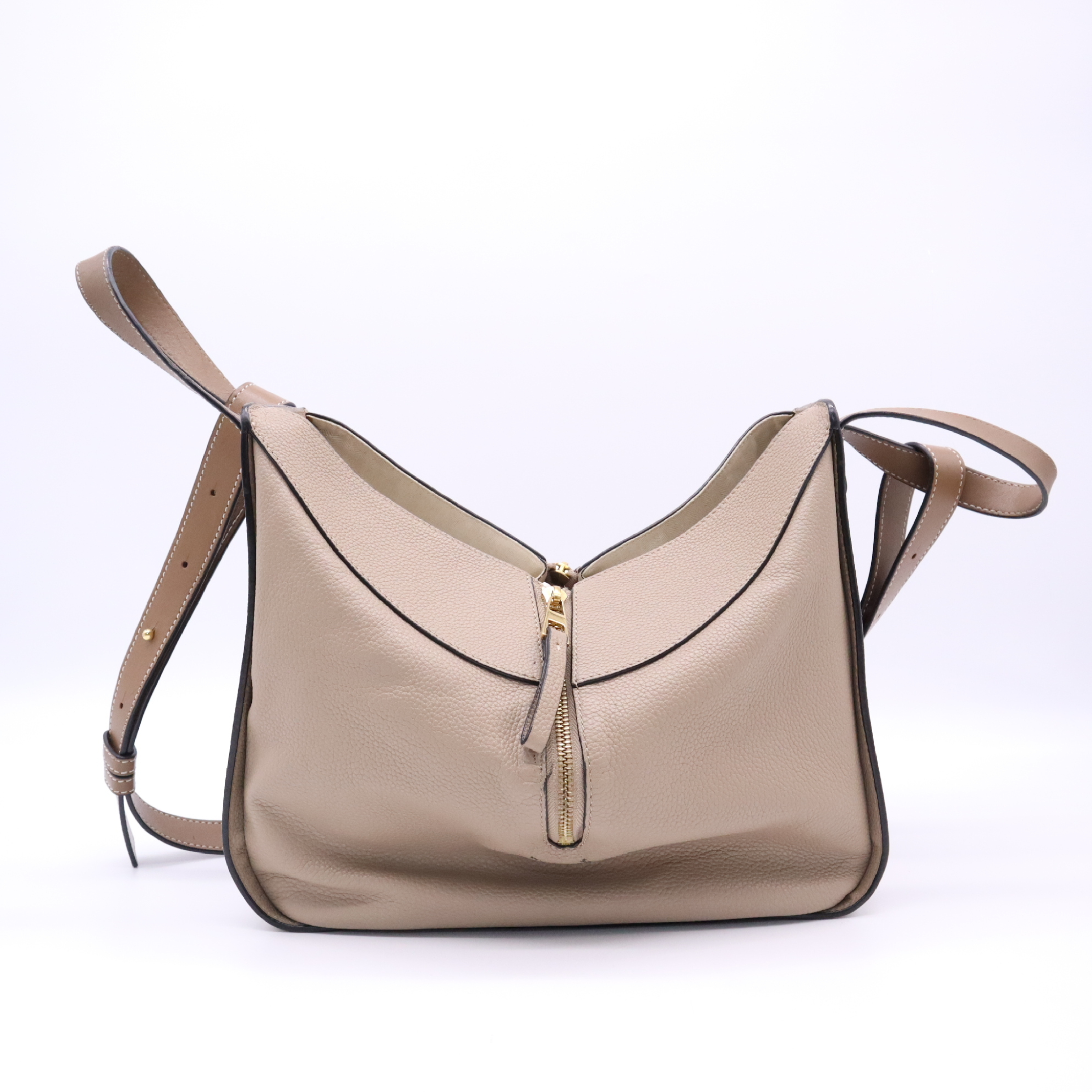 Leather Hammock Bag Small Handbag — view 2