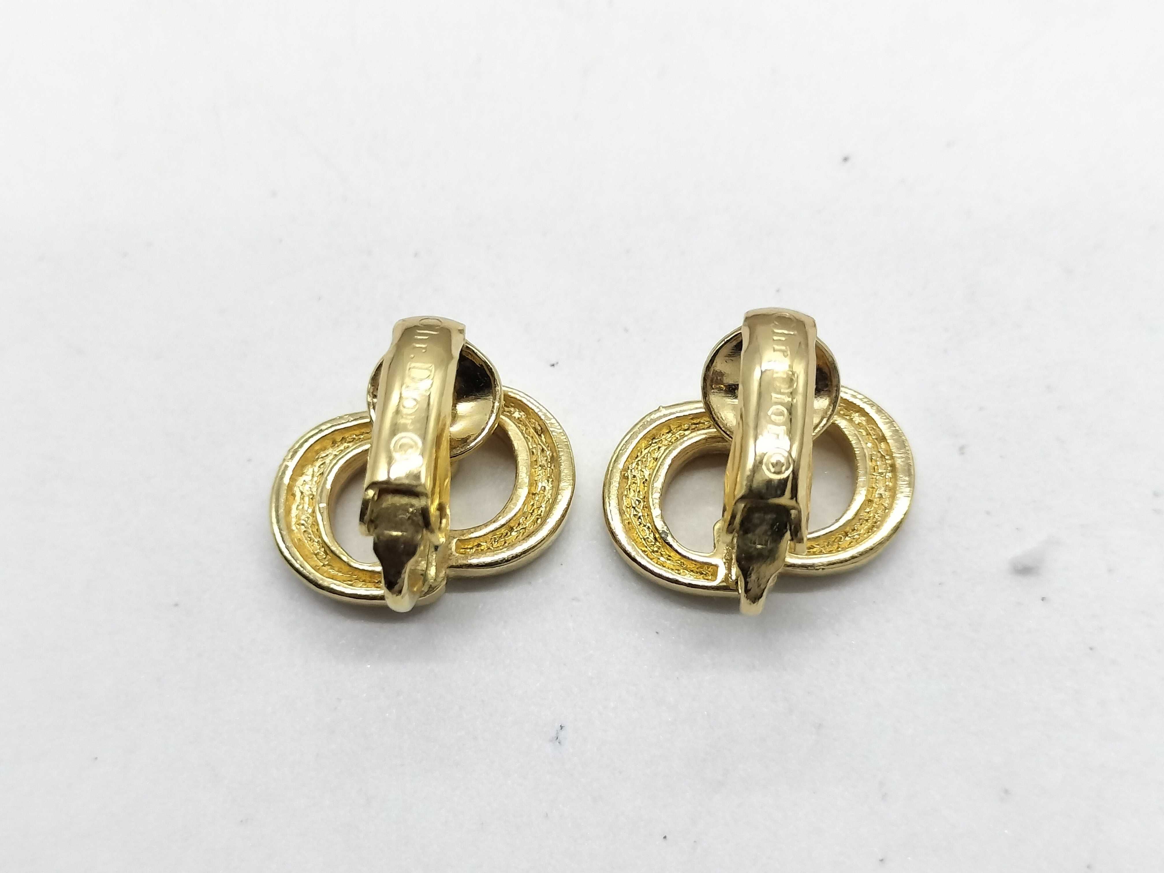 CD Rhinestone Earrings — view 3