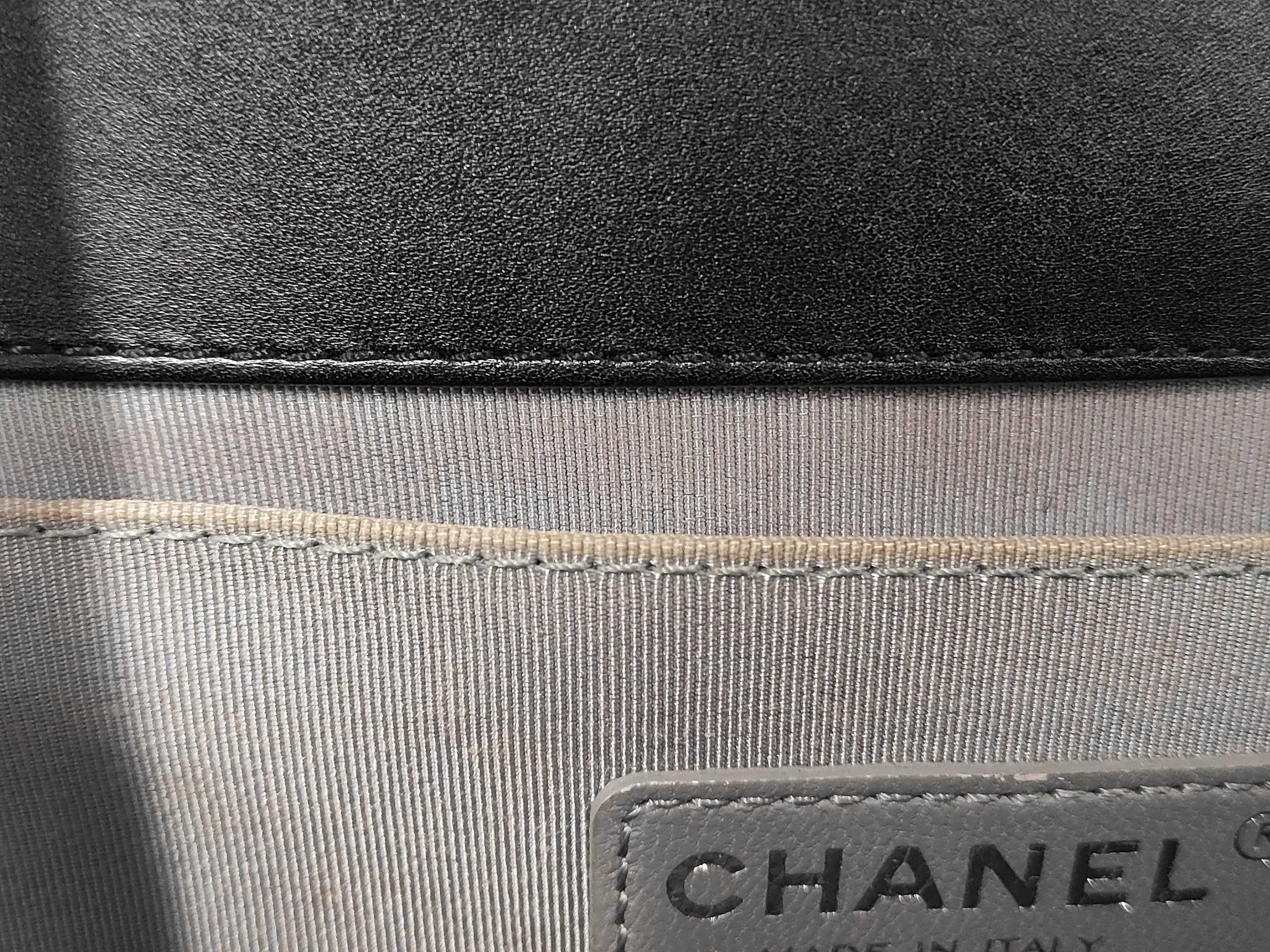Boy Lambskin Gunmetal Ruthenium Hardware Matelassé Chain Shoulder Bag A67086 20128777 Shoulder Bag — view 14