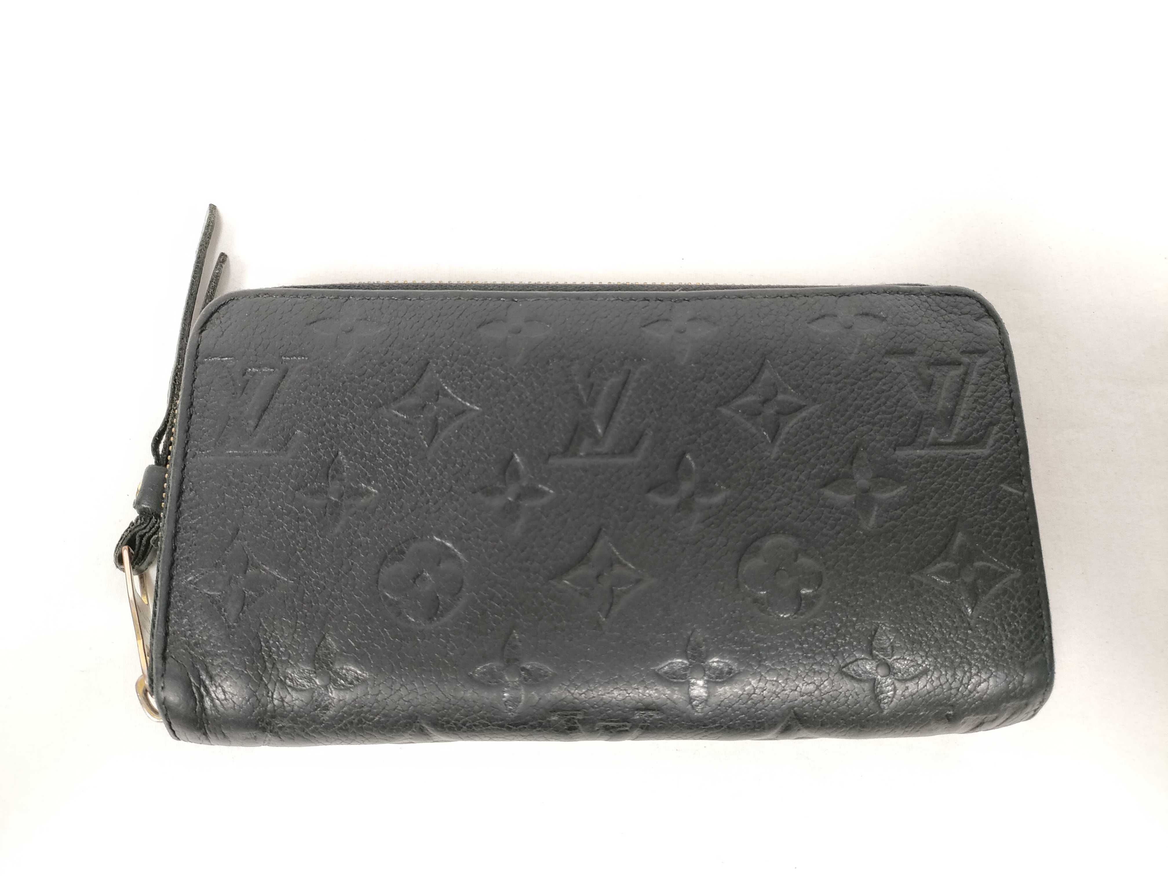 Monogram Empreinte LV Long Wallet Black