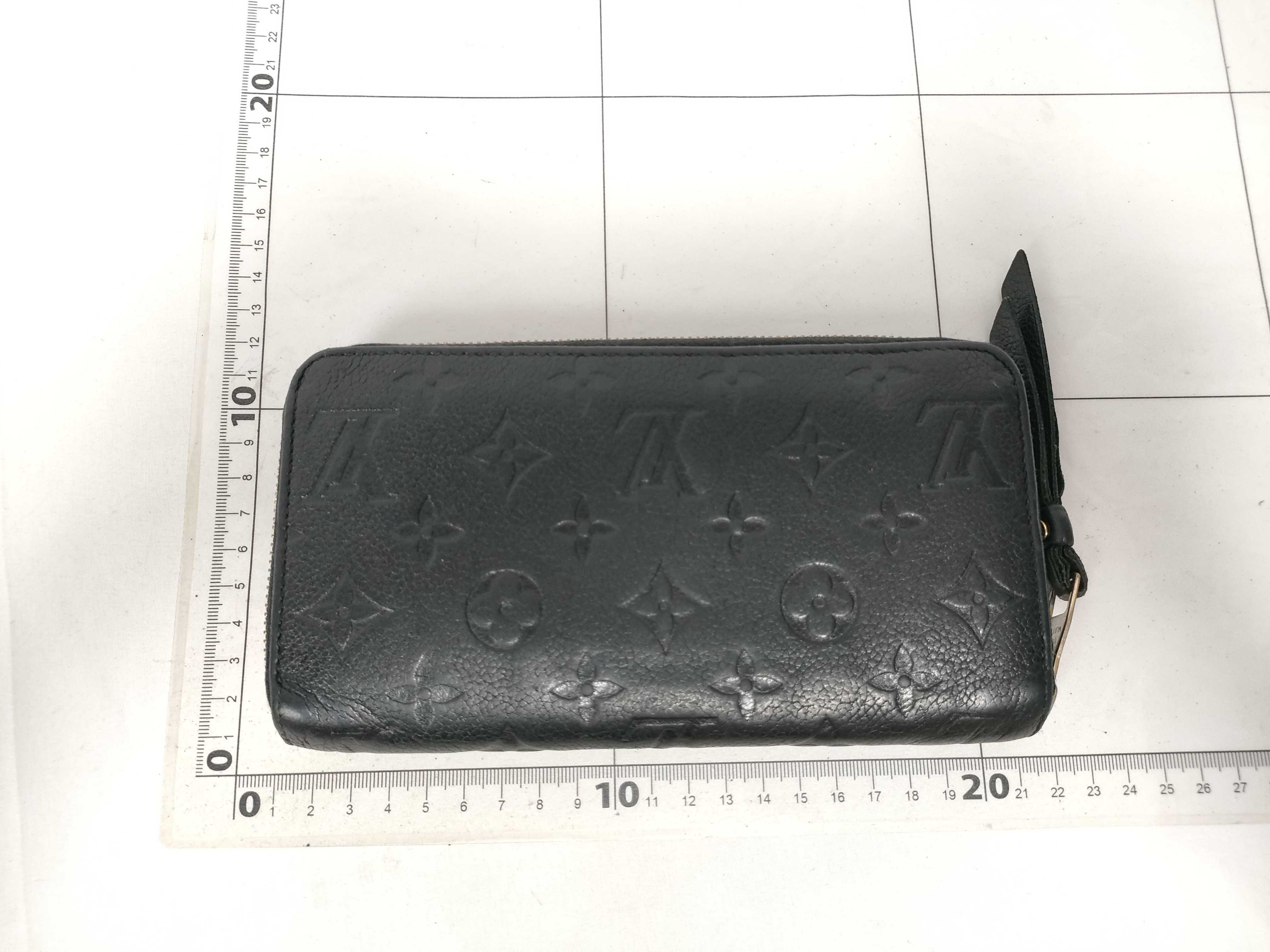 Monogram Empreinte LV Long Wallet Black — view 2