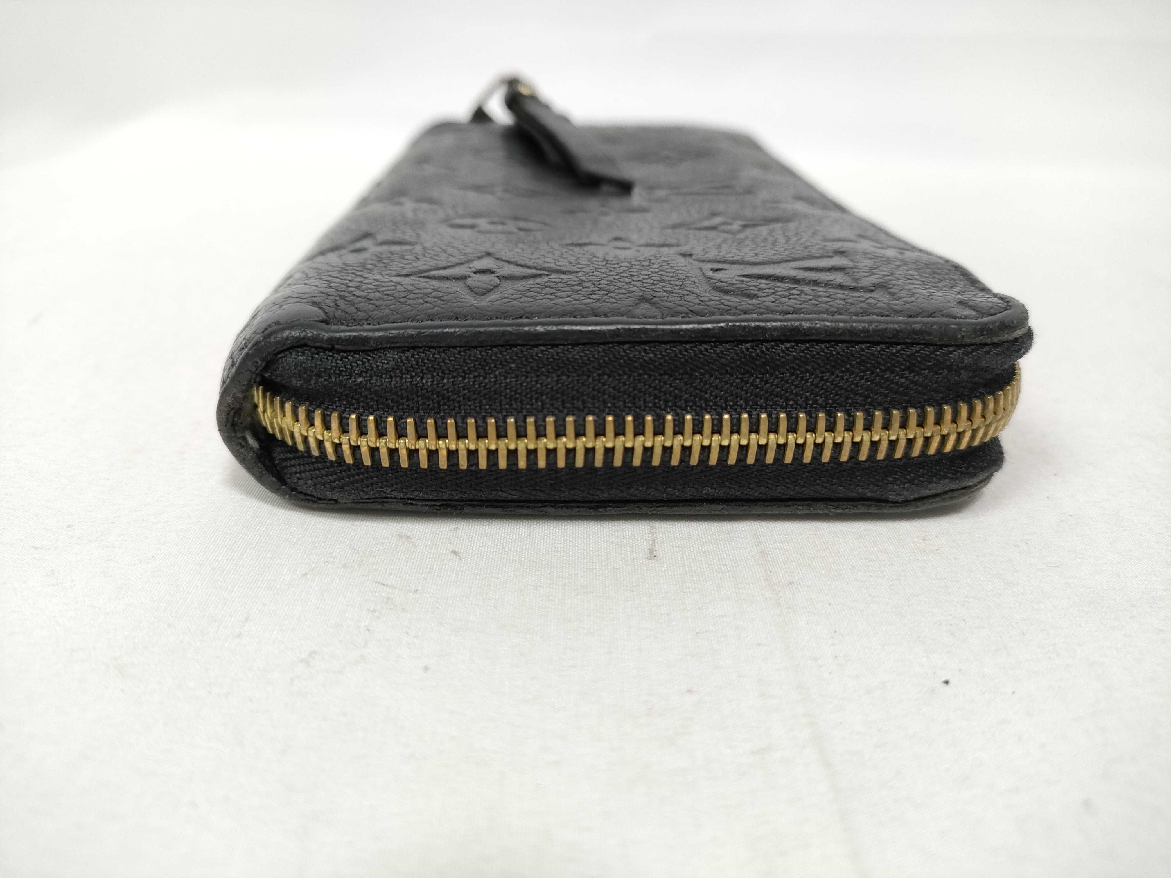Monogram Empreinte LV Long Wallet Black — view 4