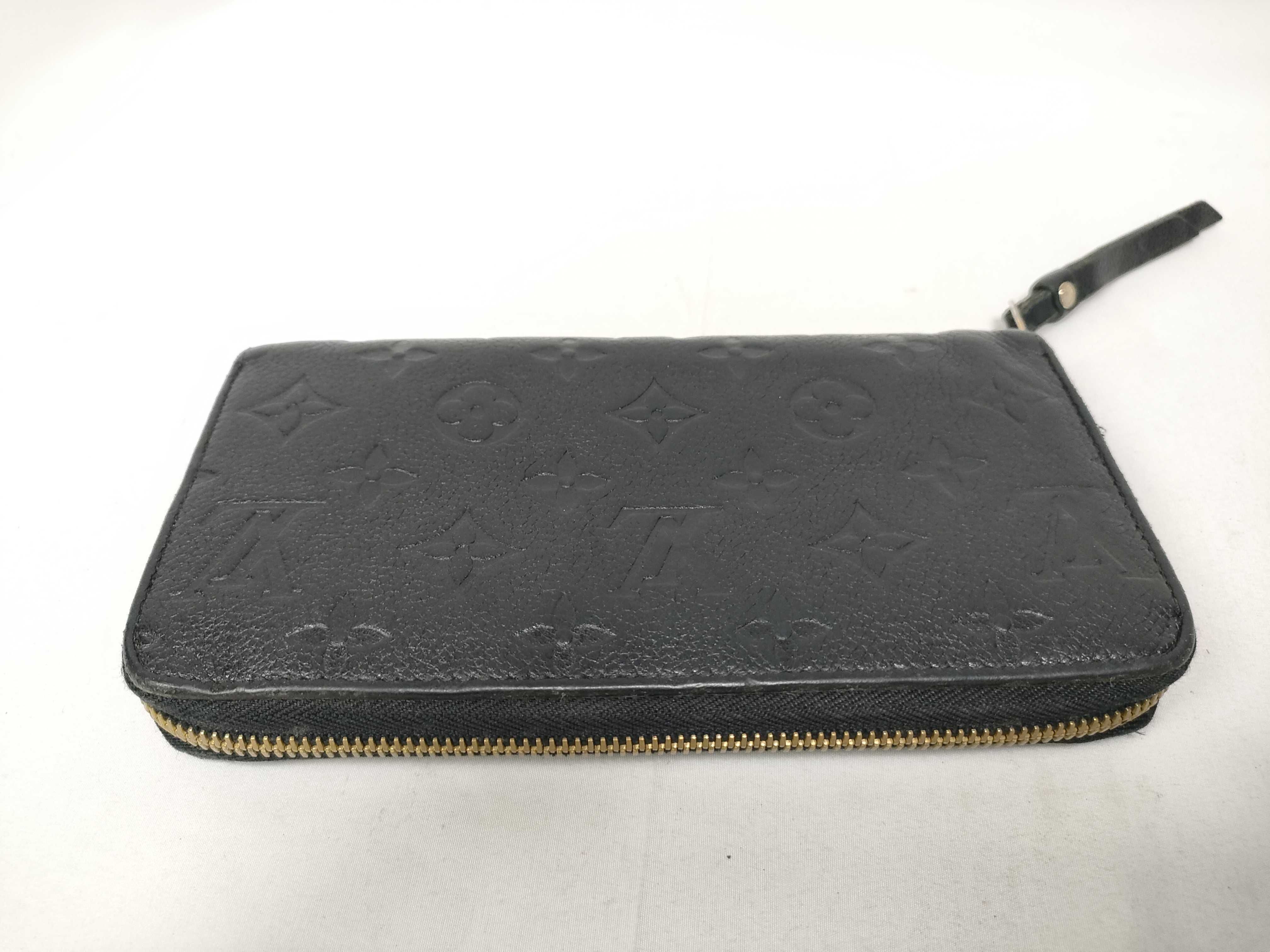 Monogram Empreinte LV Long Wallet Black — view 8