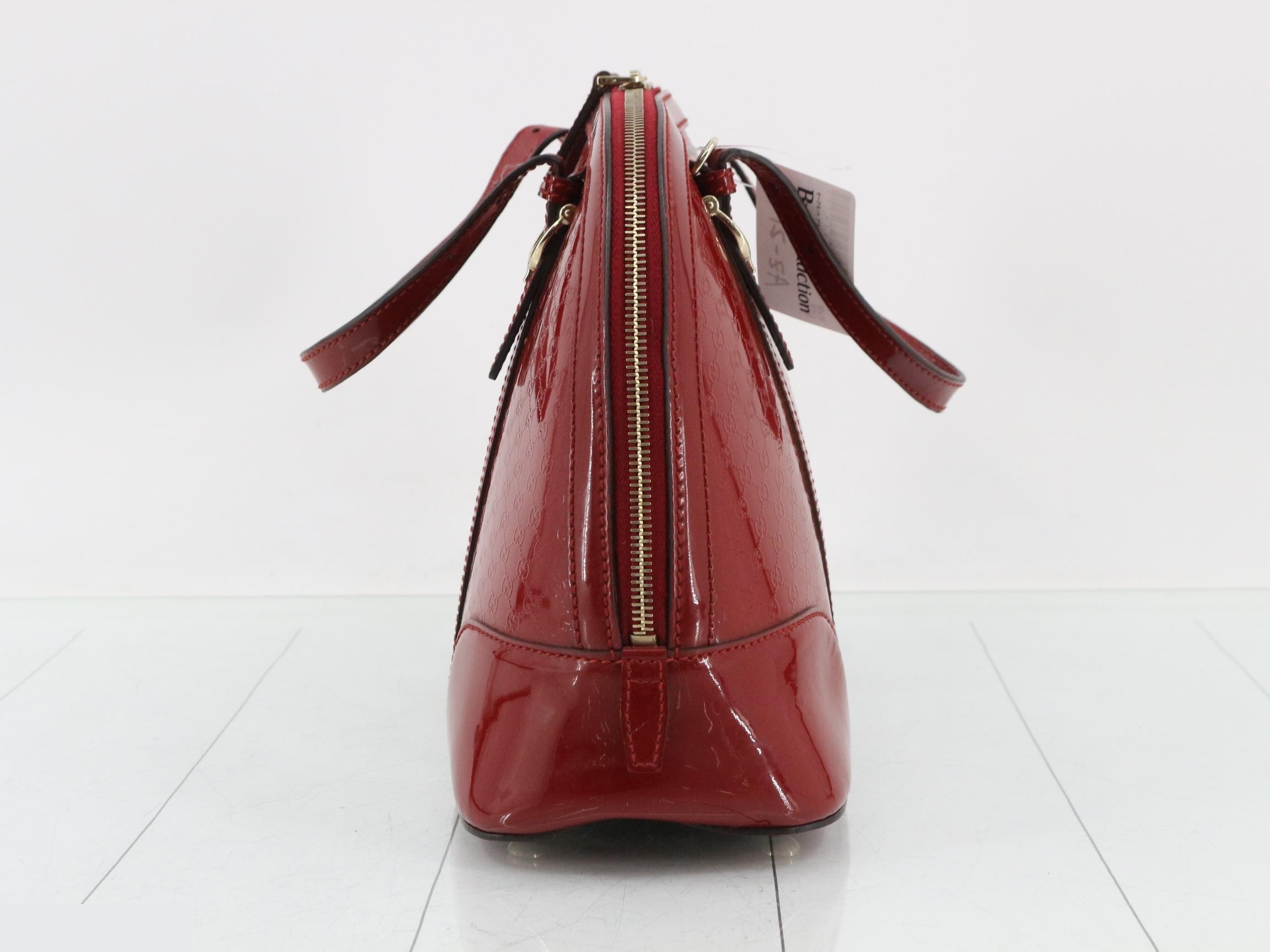 Micro GG enamel 2WAY handbag — view 3