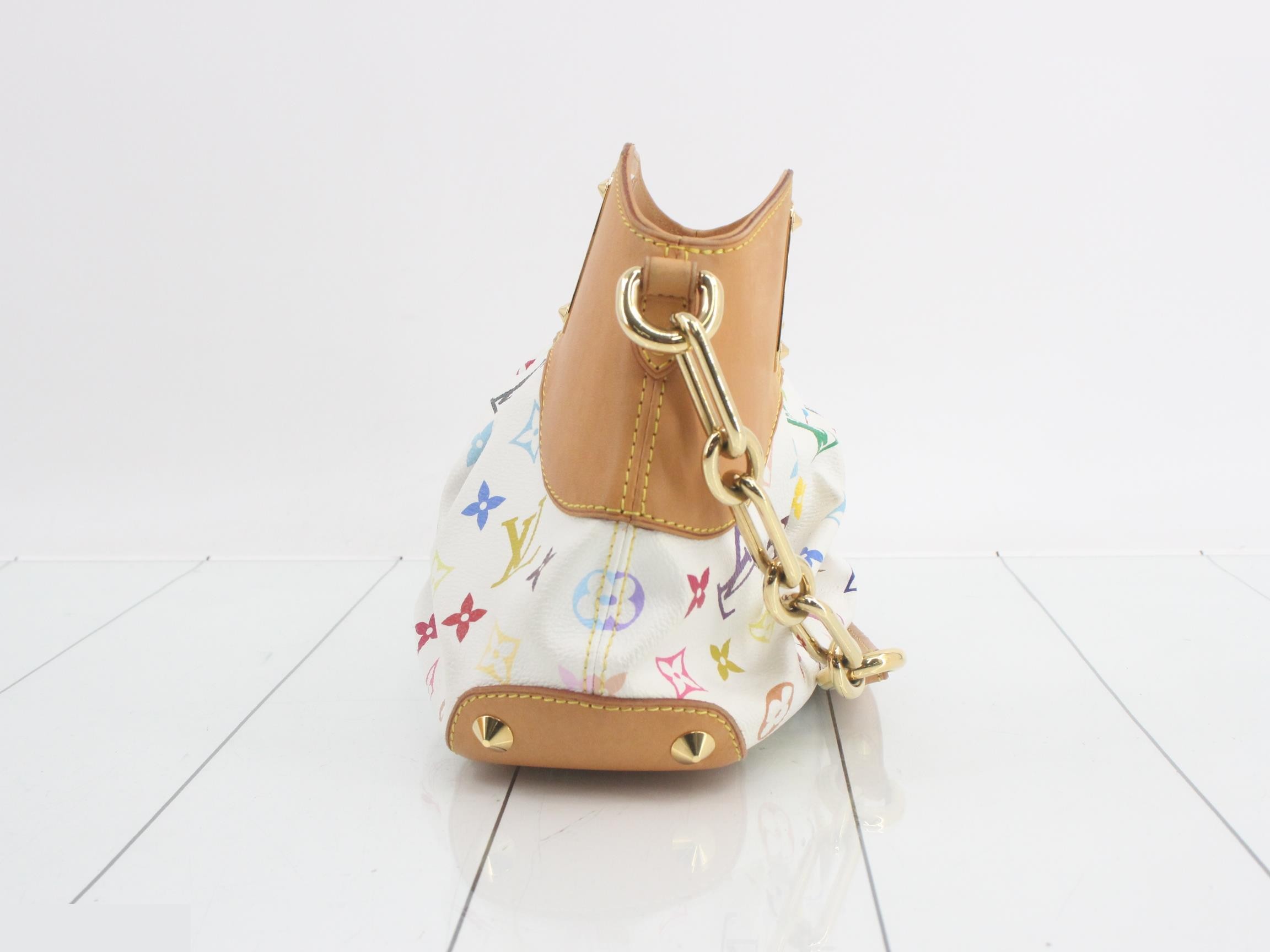 Judy PM Blanc Monogram Multicolor 2-Way Shoulder/Handbag — view 3