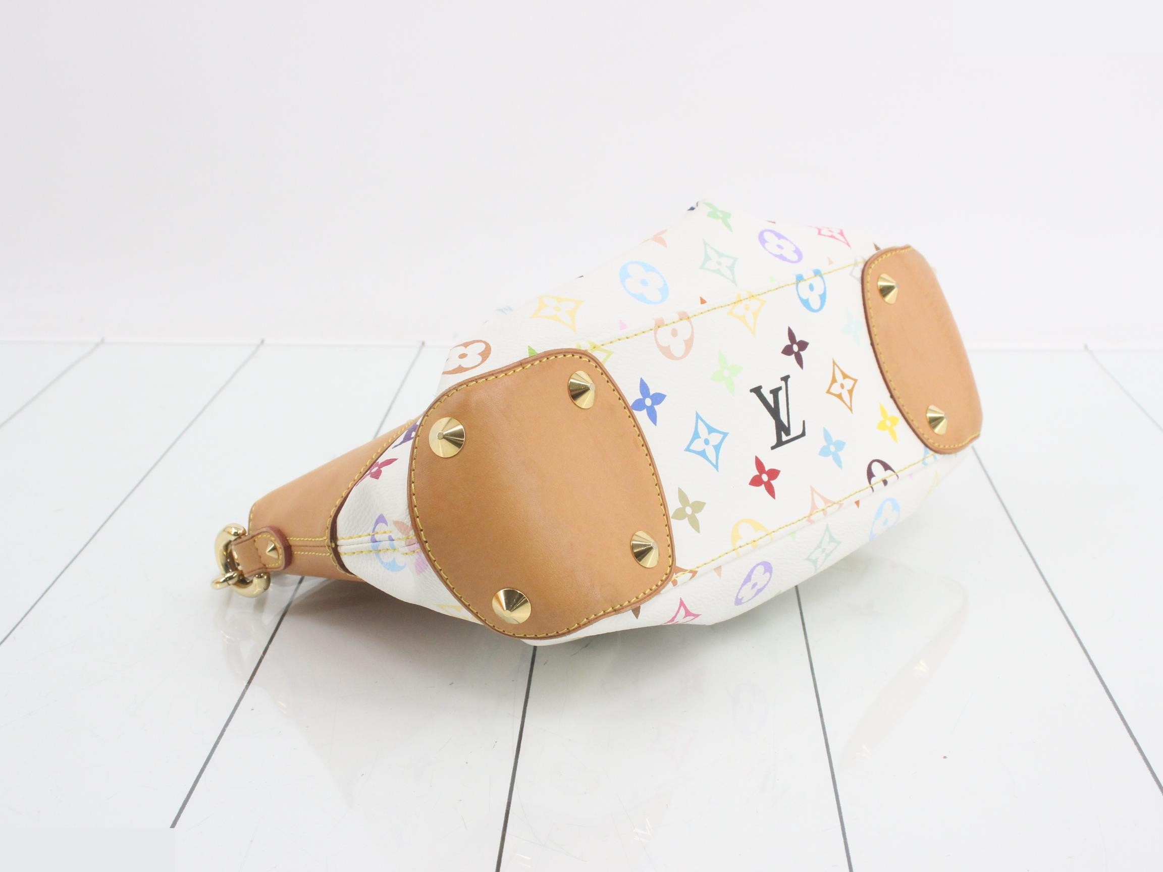 Judy PM Blanc Monogram Multicolor 2-Way Shoulder/Handbag — view 5