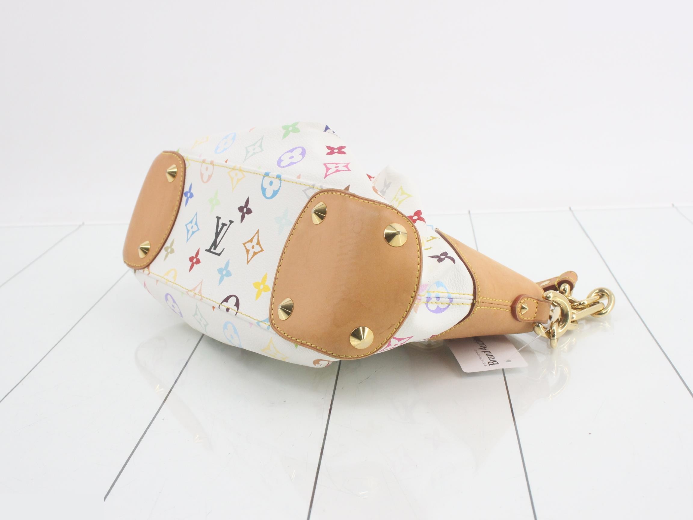 Judy PM Blanc Monogram Multicolor 2-Way Shoulder/Handbag — view 6
