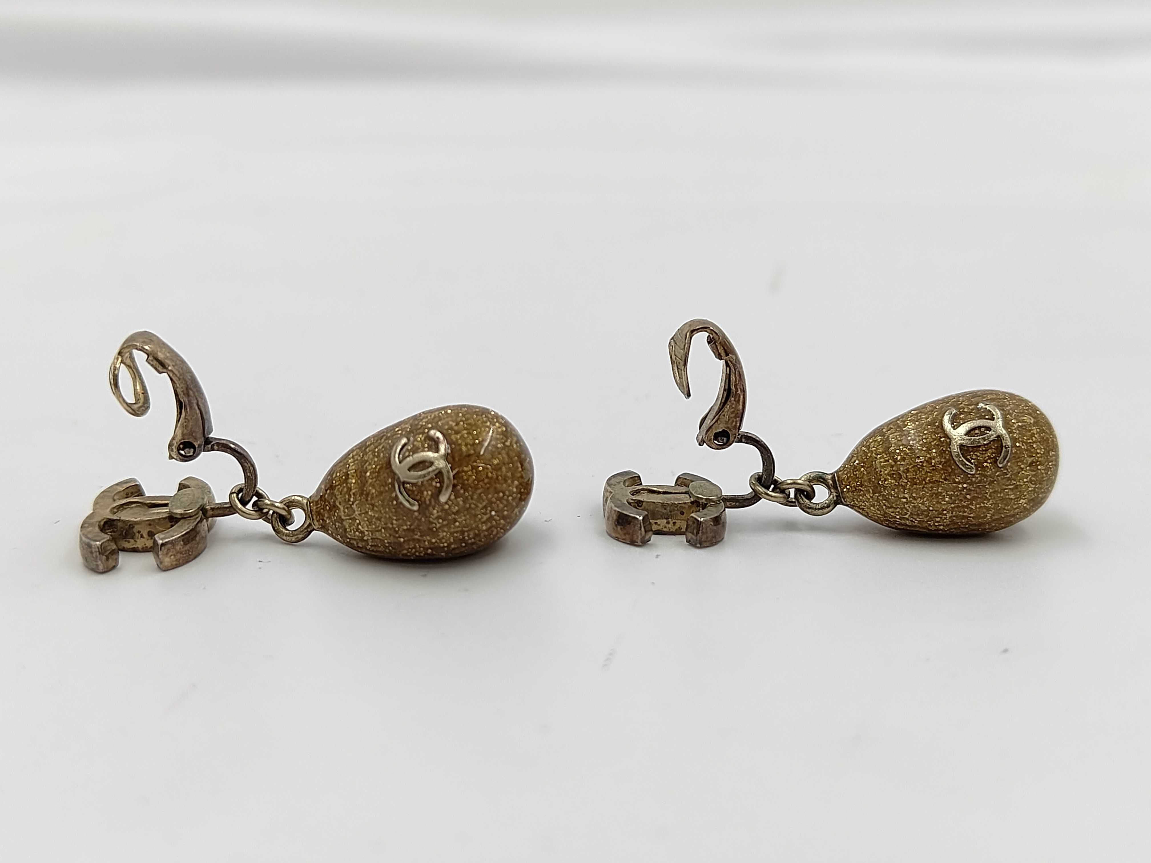 Coco Mark Rhinestone Earrings 07A — view 4