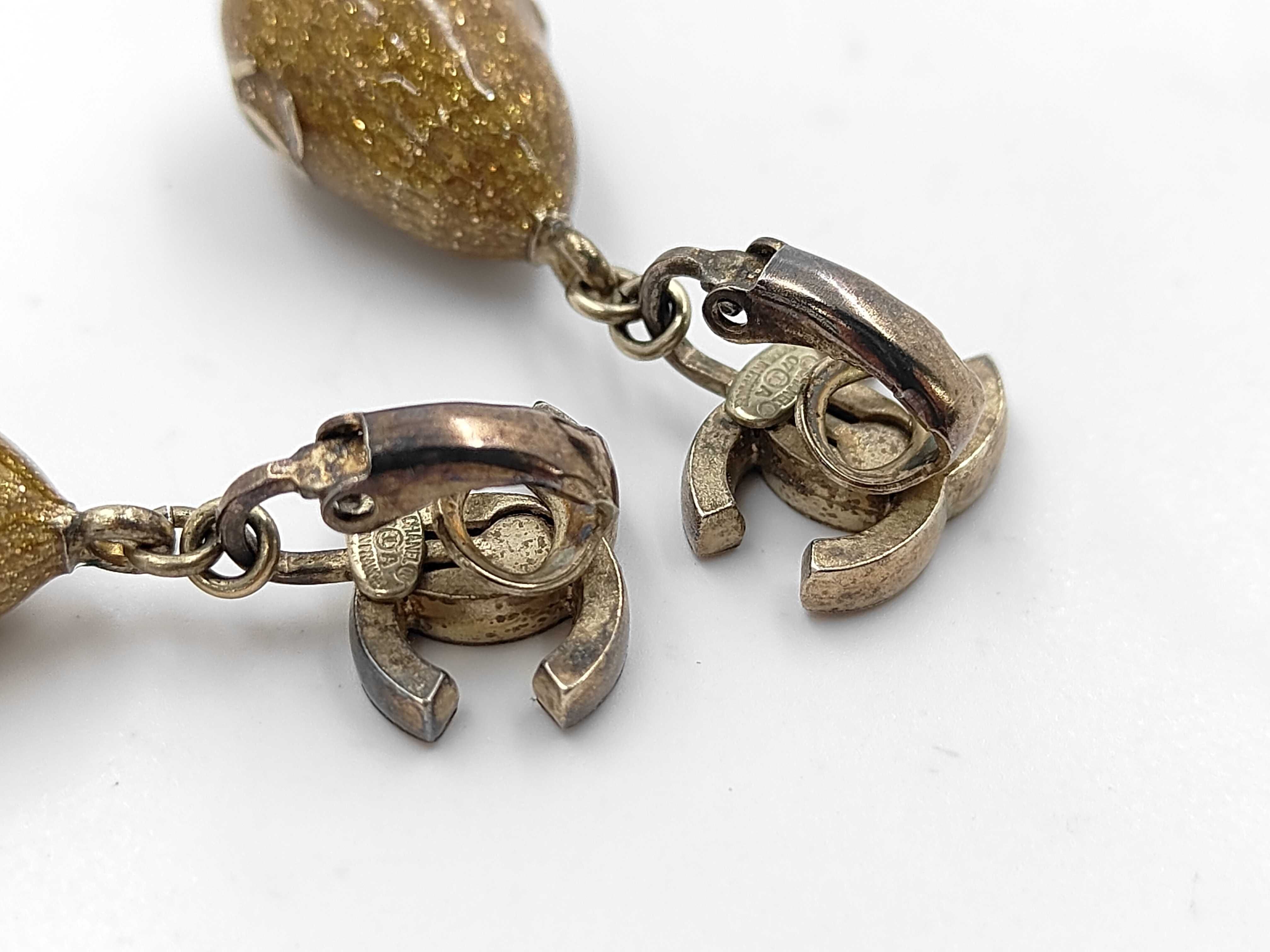 Coco Mark Rhinestone Earrings 07A — view 7