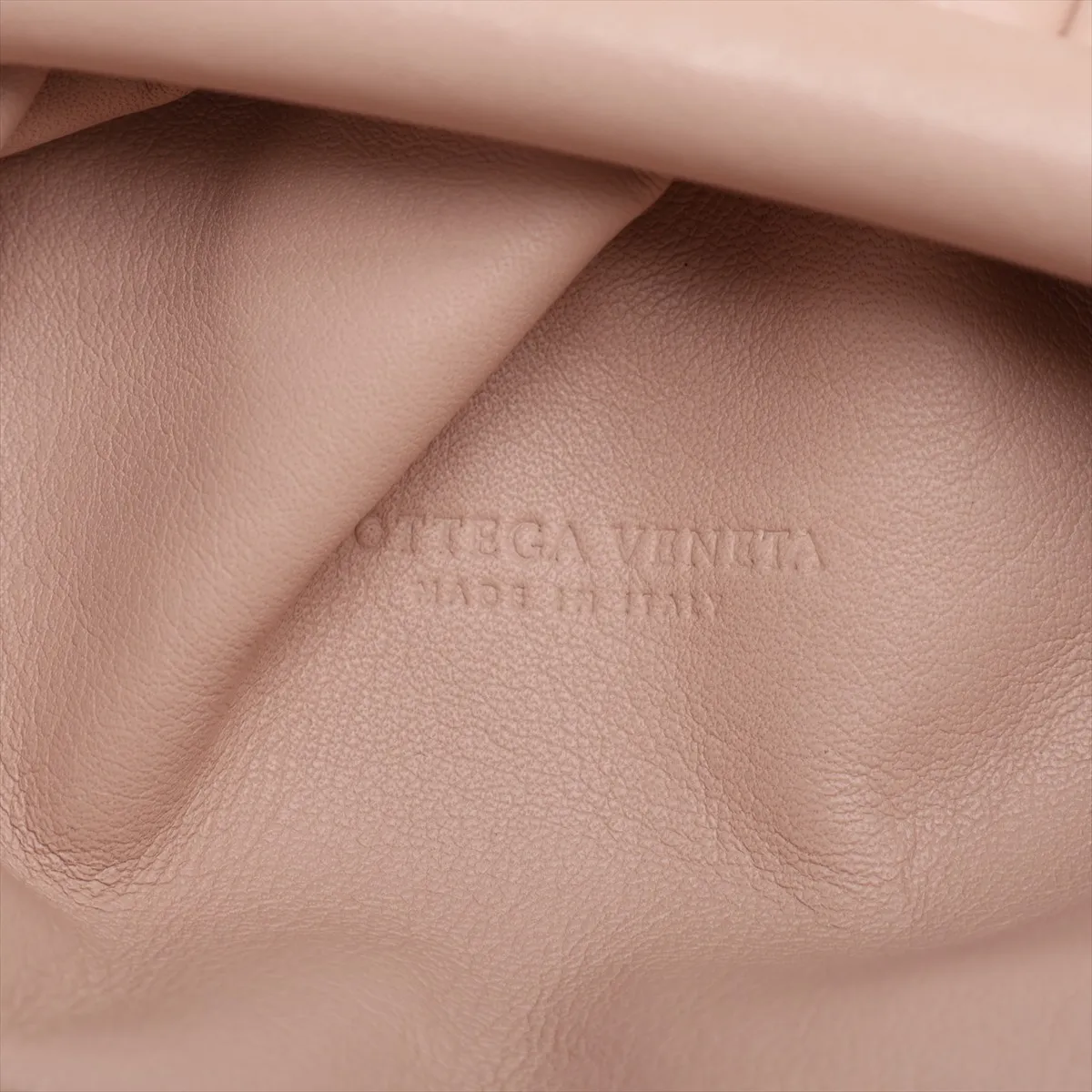 Mini The Pouch Leather Shoulder Bag, Beige — view 7