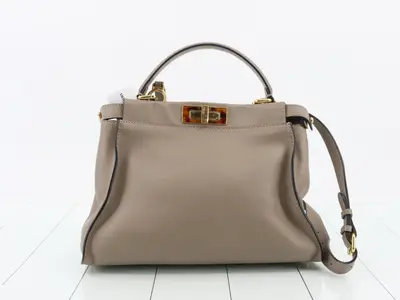 Peekaboo Leather Medium 2-Way Shoulder/Handbag