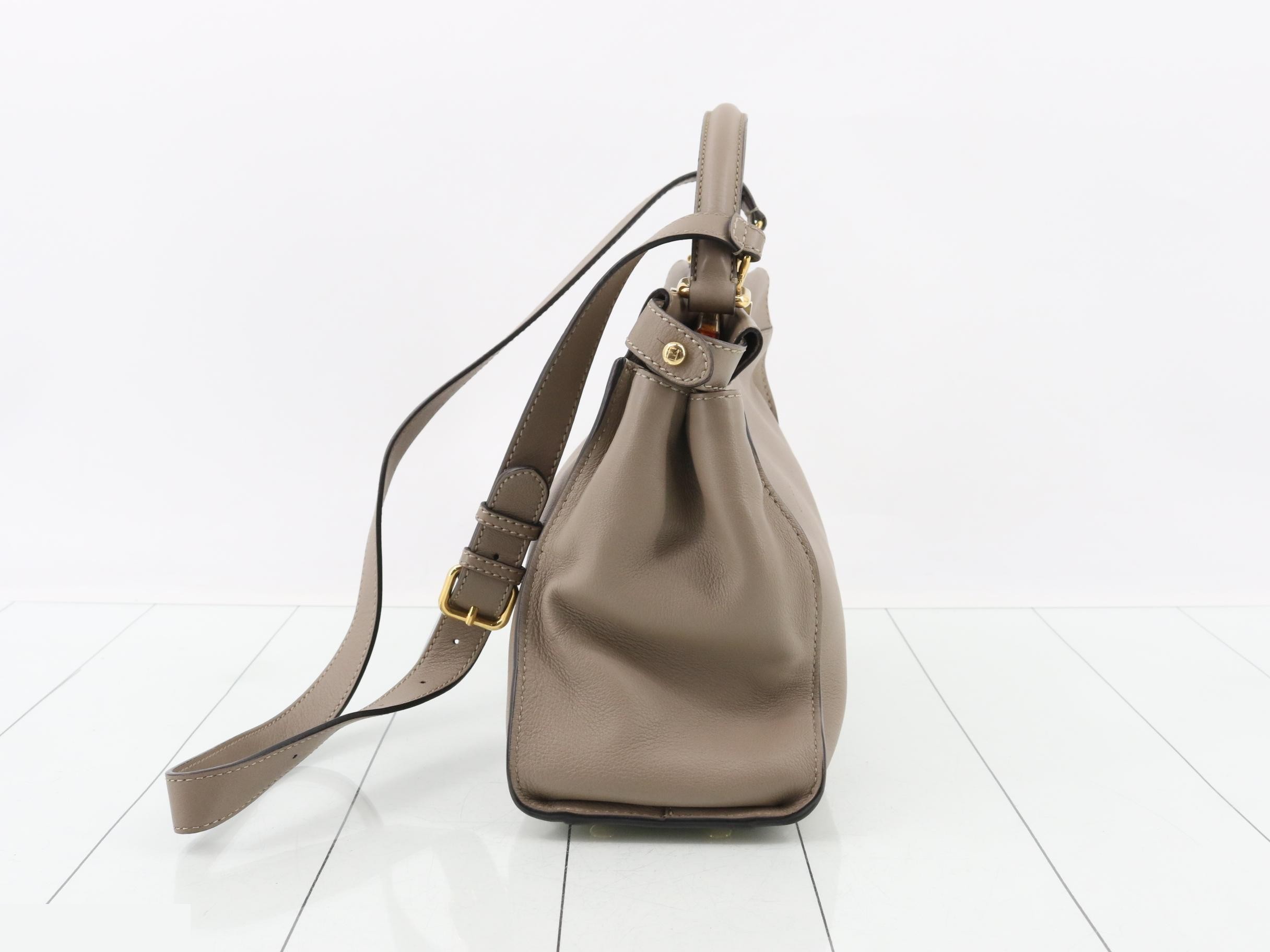 Peekaboo Leather Medium 2-Way Shoulder/Handbag — view 3
