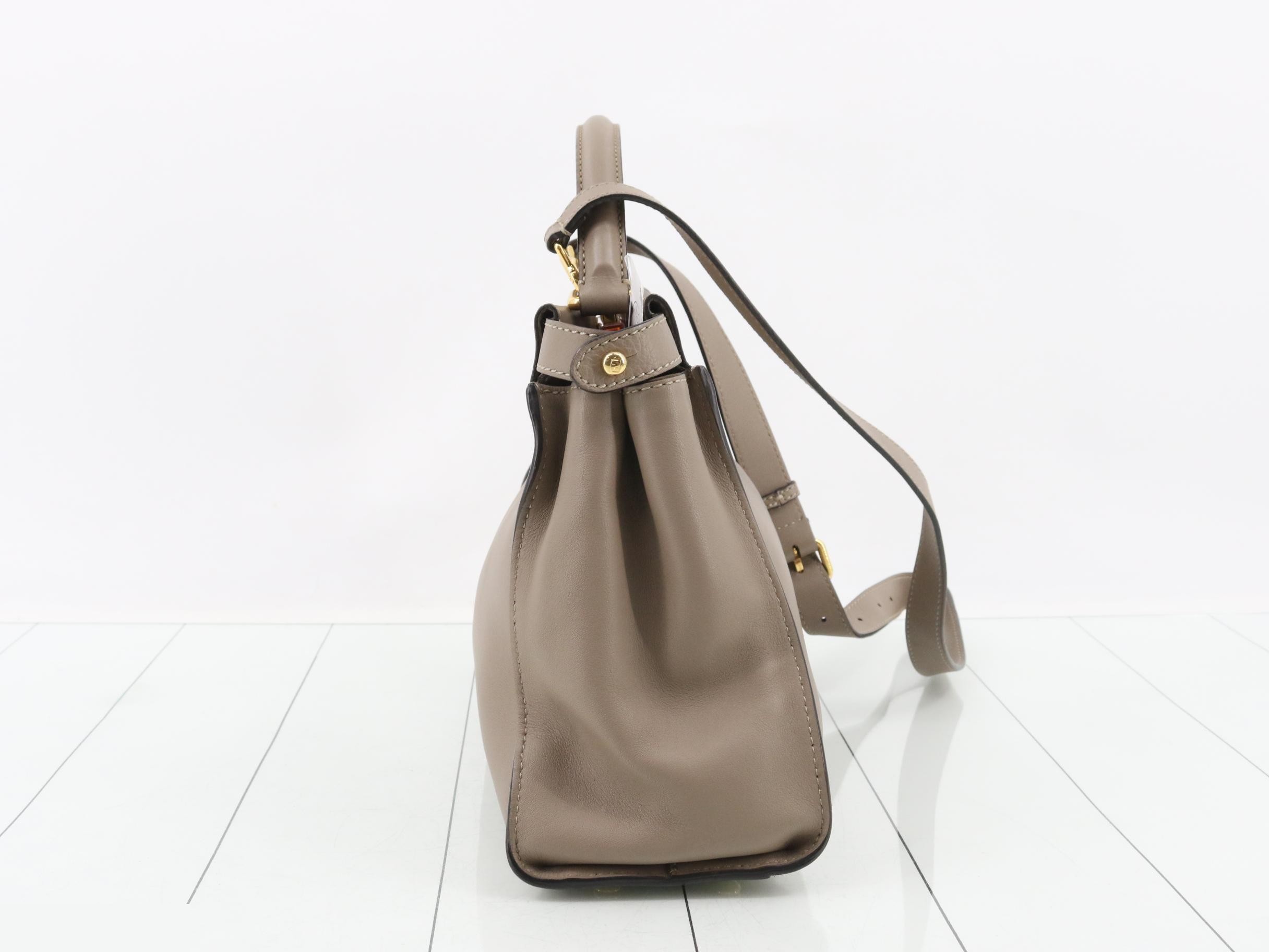 Peekaboo Leather Medium 2-Way Shoulder/Handbag — view 4