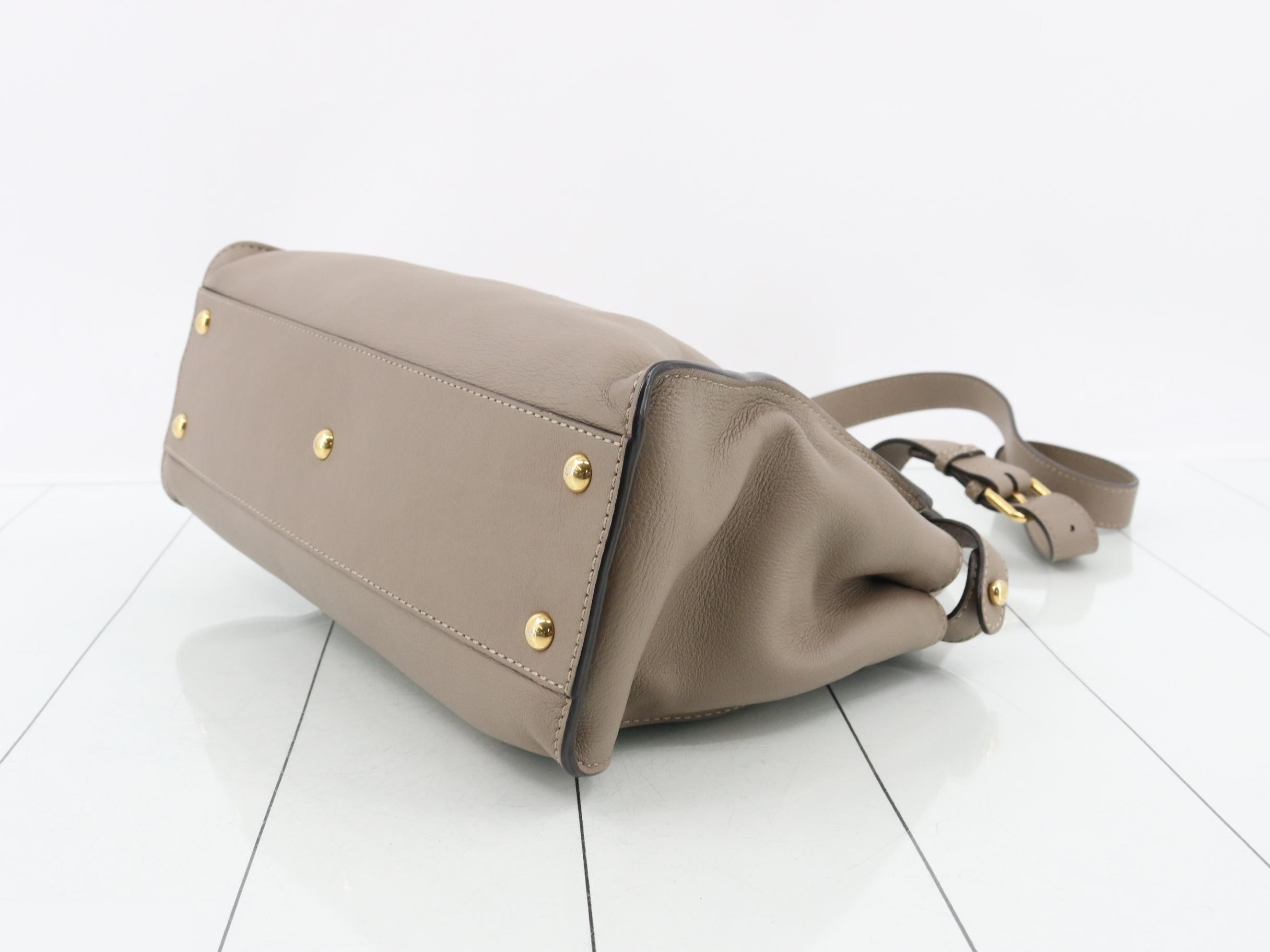 Peekaboo Leather Medium 2-Way Shoulder/Handbag — view 6