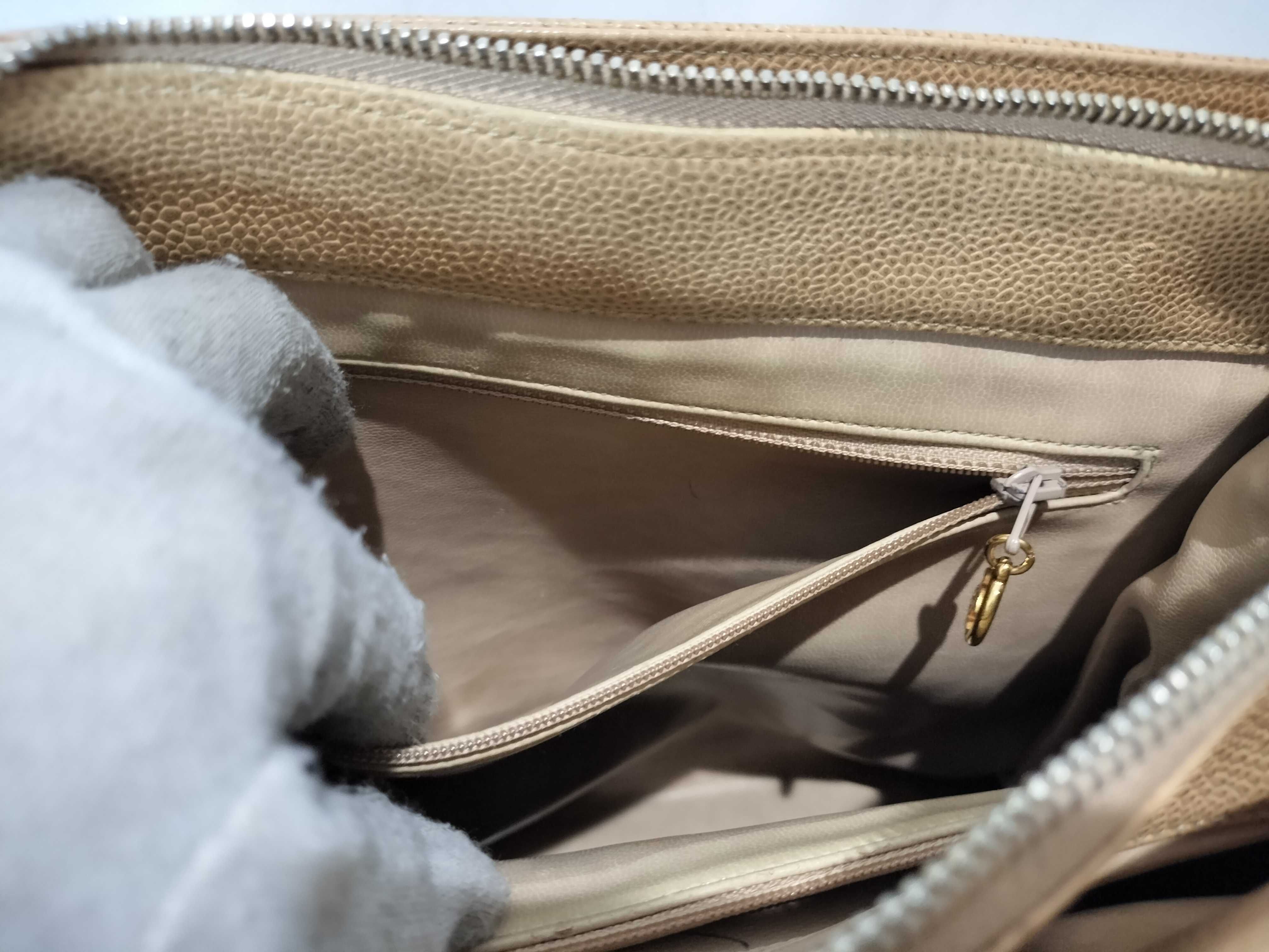 Caviar Skin Da Coco Chain Tote Fringe Shoulder Bag (Series 2) — view 11