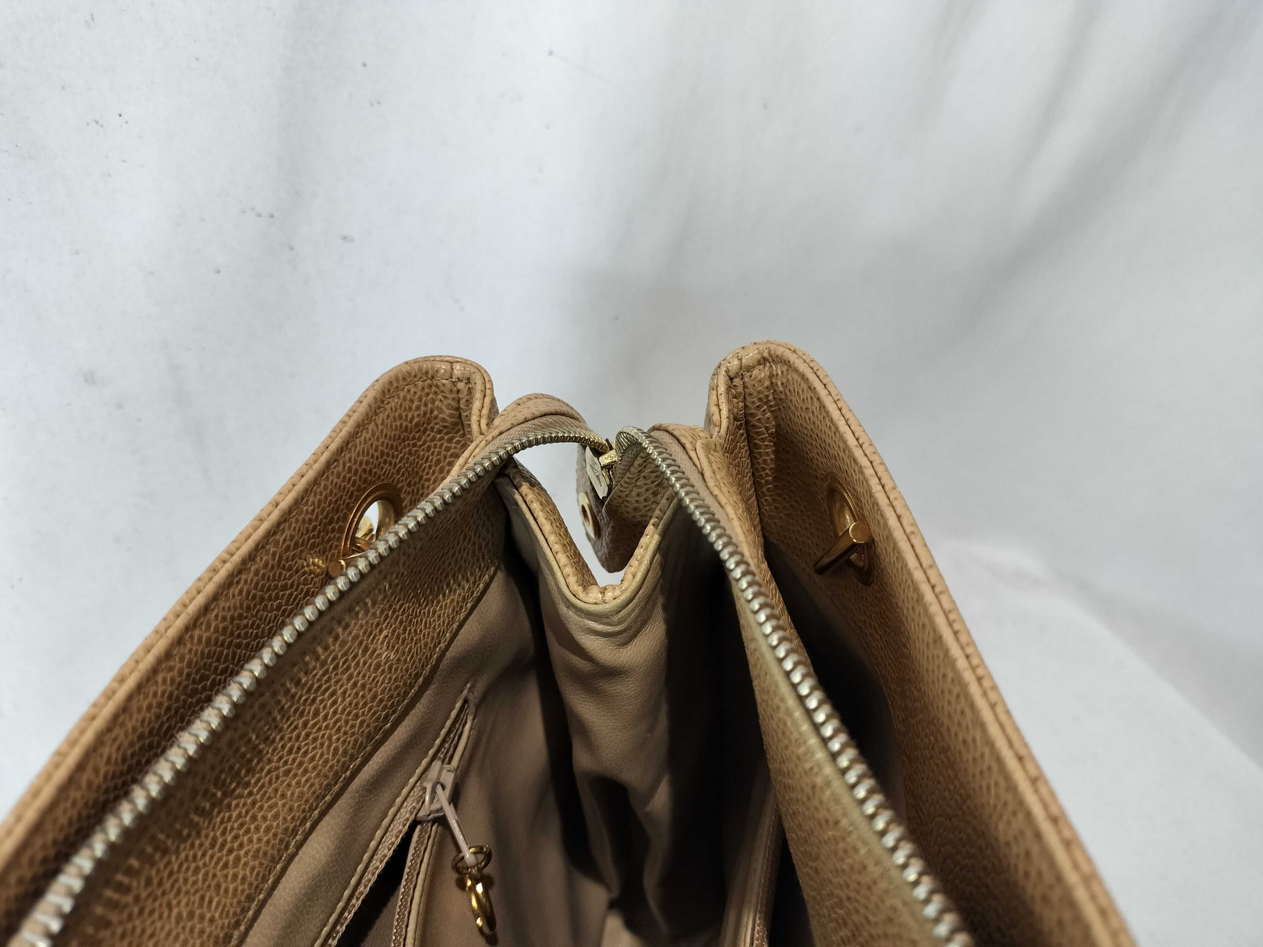 Caviar Skin Da Coco Chain Tote Fringe Shoulder Bag (Series 2) — view 13