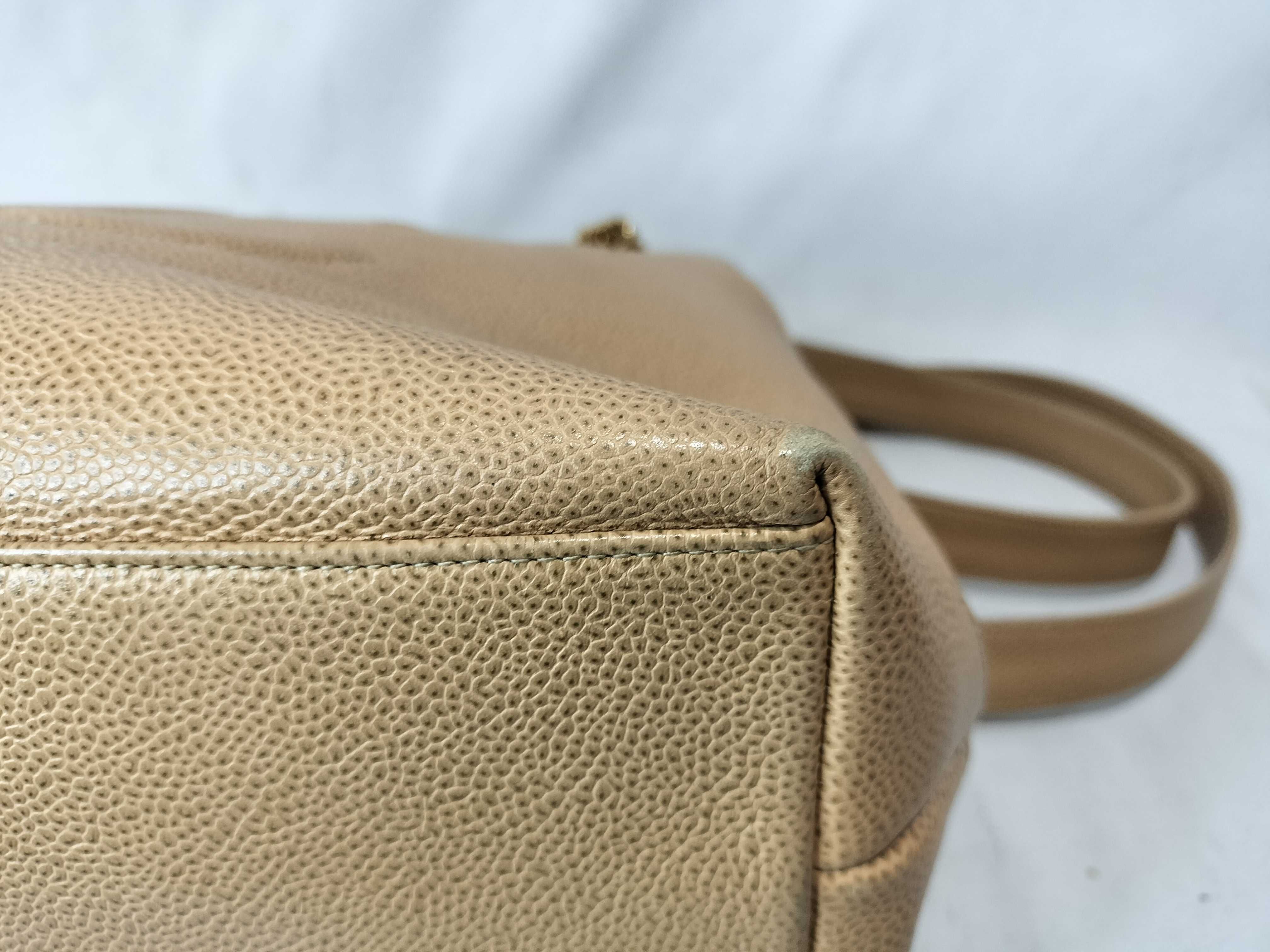 Caviar Skin Da Coco Chain Tote Fringe Shoulder Bag (Series 2) — view 7