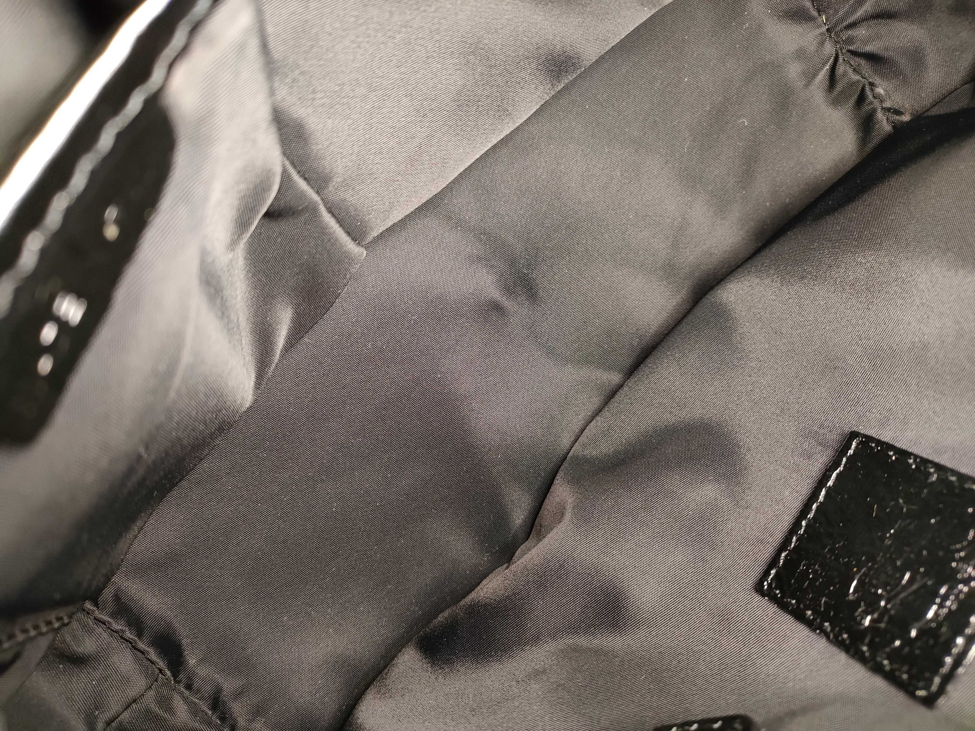 Enamel Check 2-Way Handbag — view 11