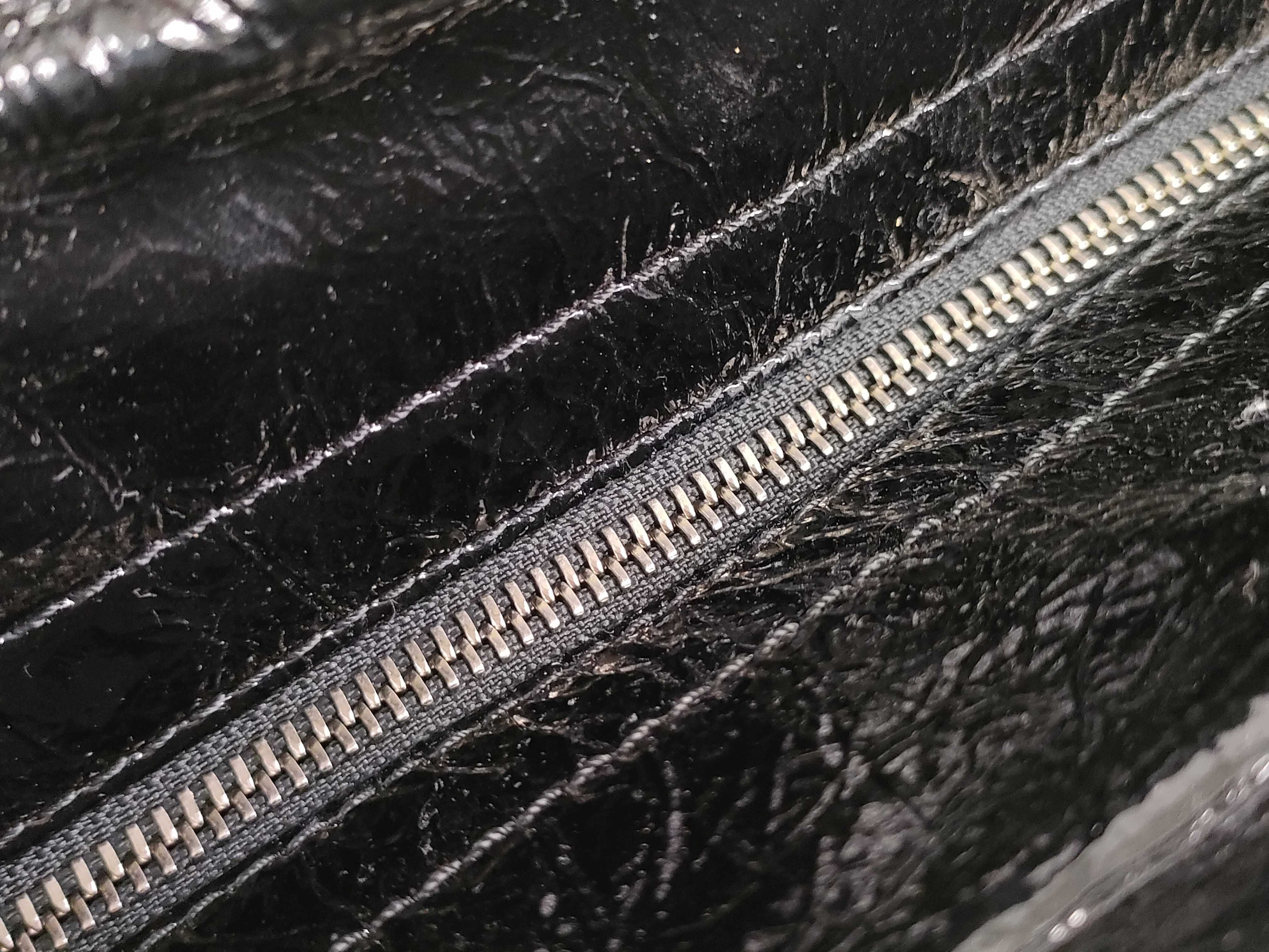 Enamel Check 2-Way Handbag — view 9