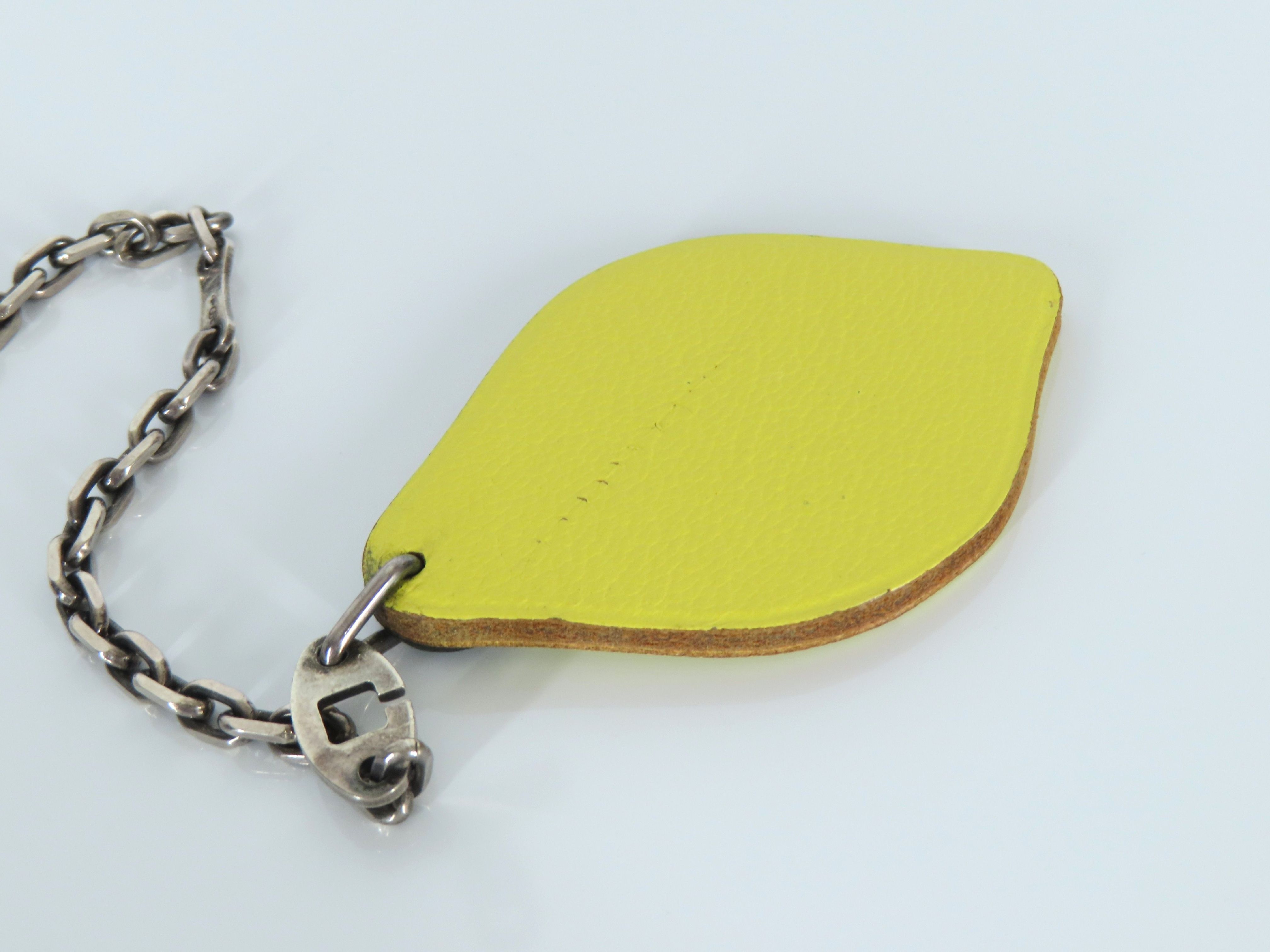 bag charm, fruit charm, lemon charm — view 4