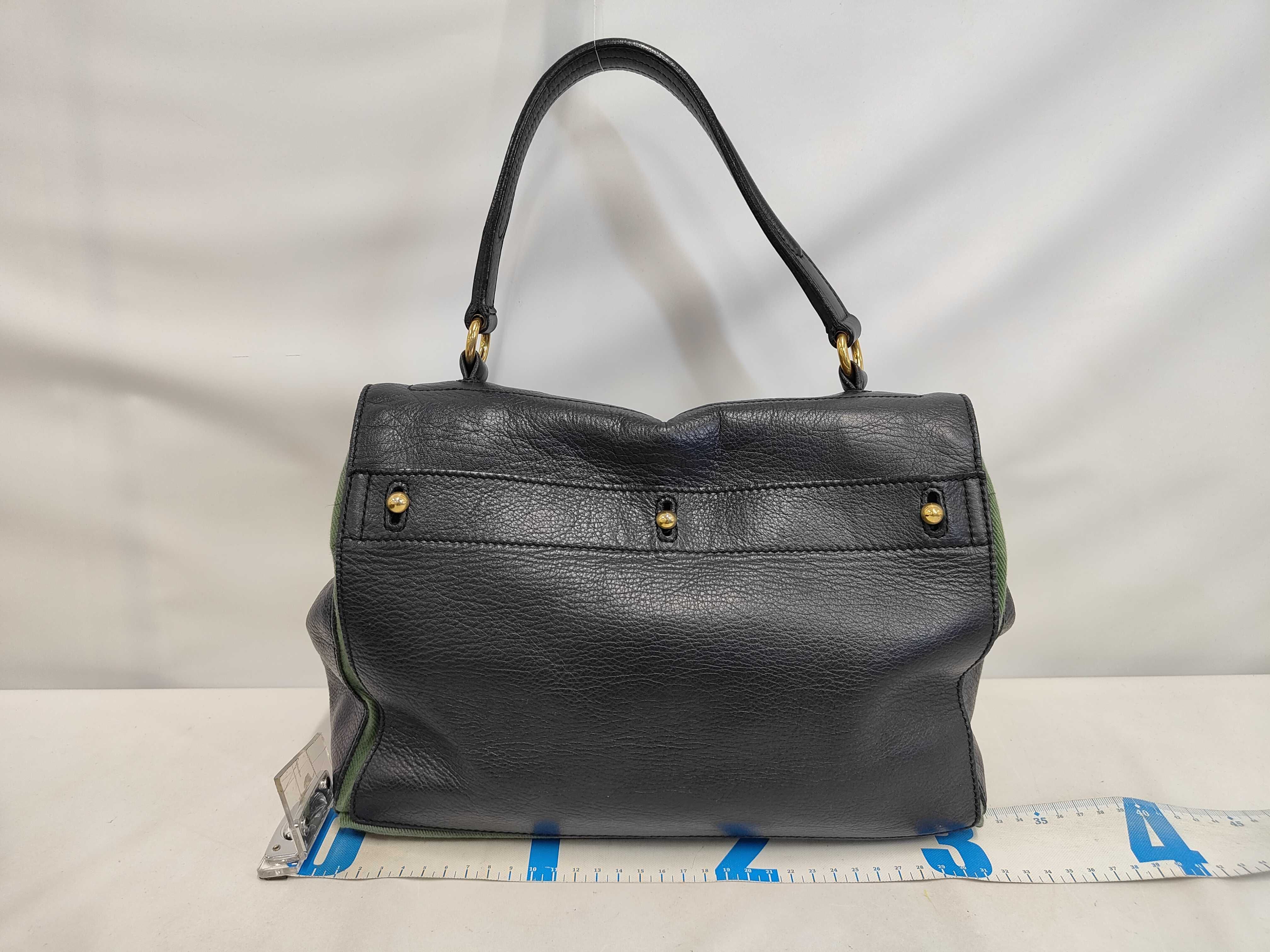 Shoulder Bag YSL Yves Saint Laurent Muse Two Black Leather Handbag — view 2