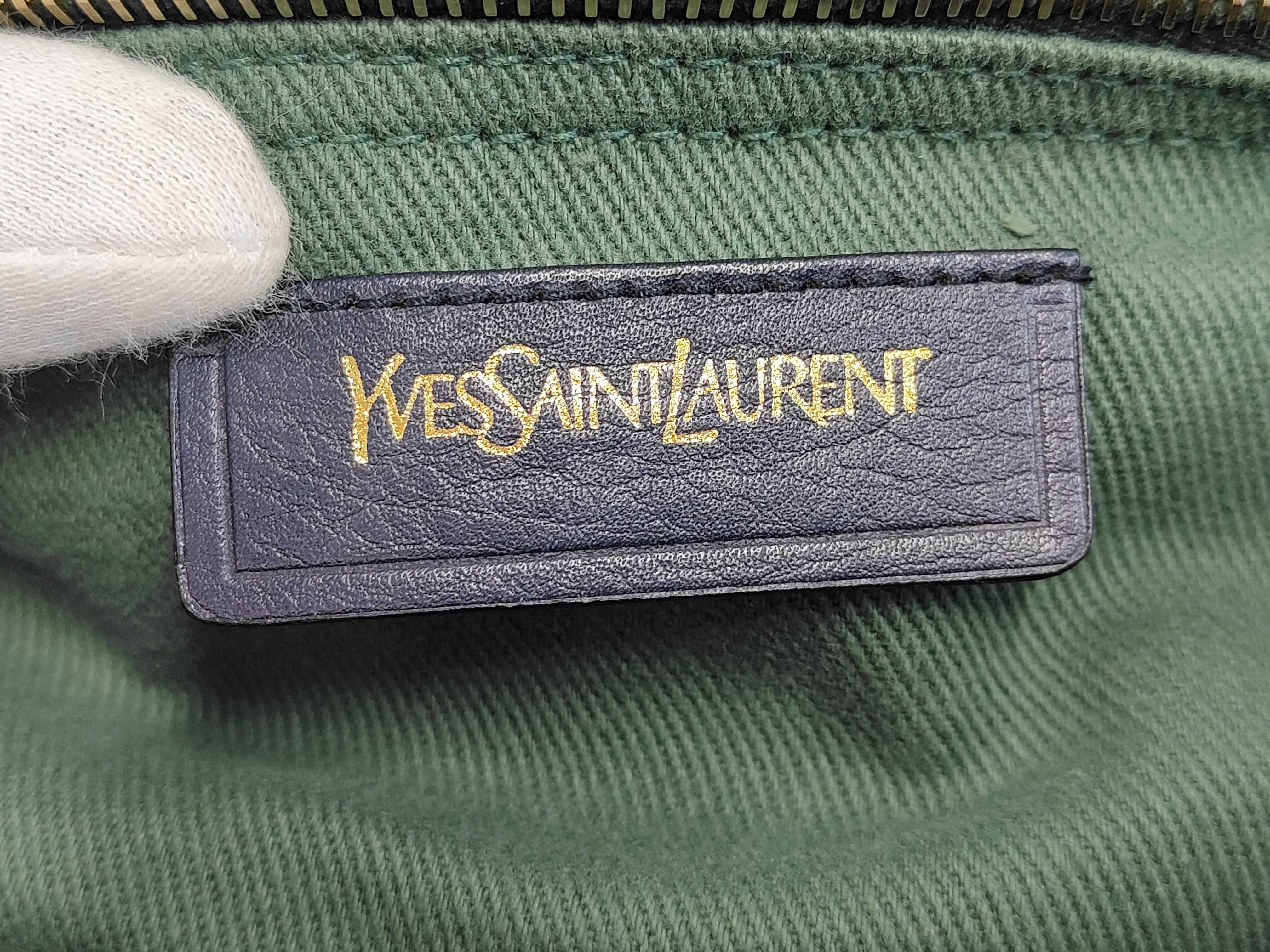 Shoulder Bag YSL Yves Saint Laurent Muse Two Black Leather Handbag — view 7