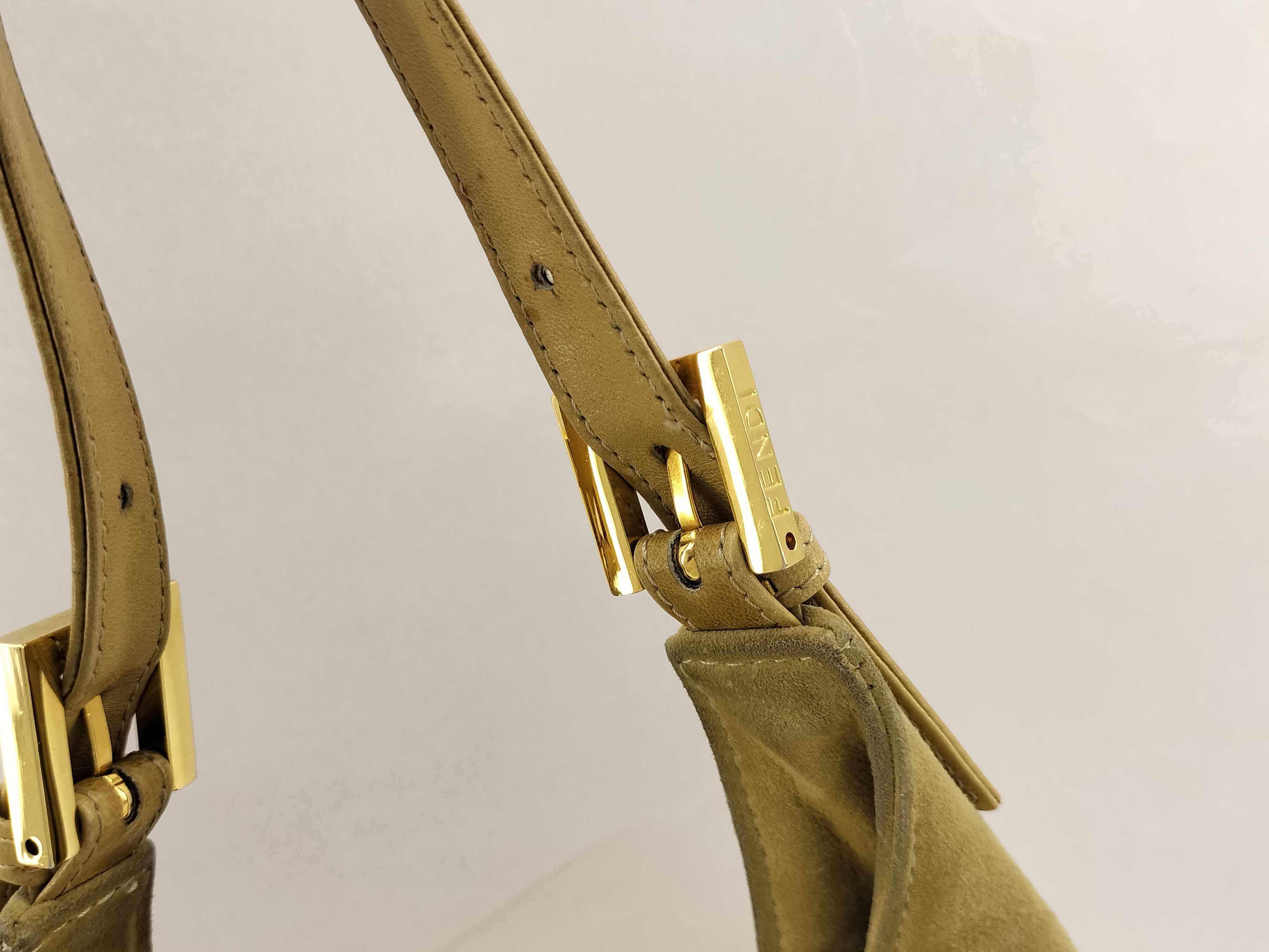 Mamma Fendi Mamma Suede Shoulder Bag — view 3