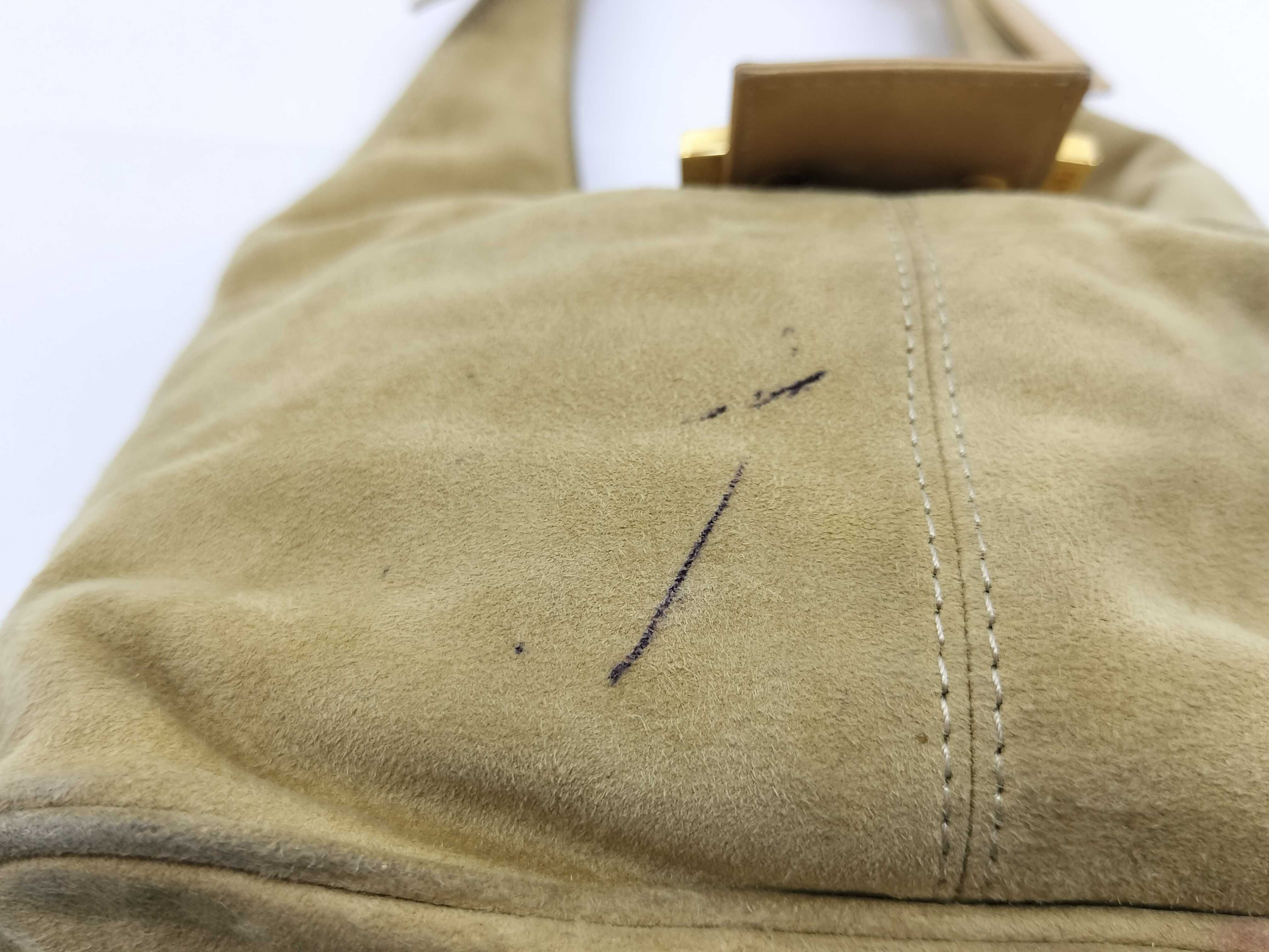 Mamma Fendi Mamma Suede Shoulder Bag — view 6
