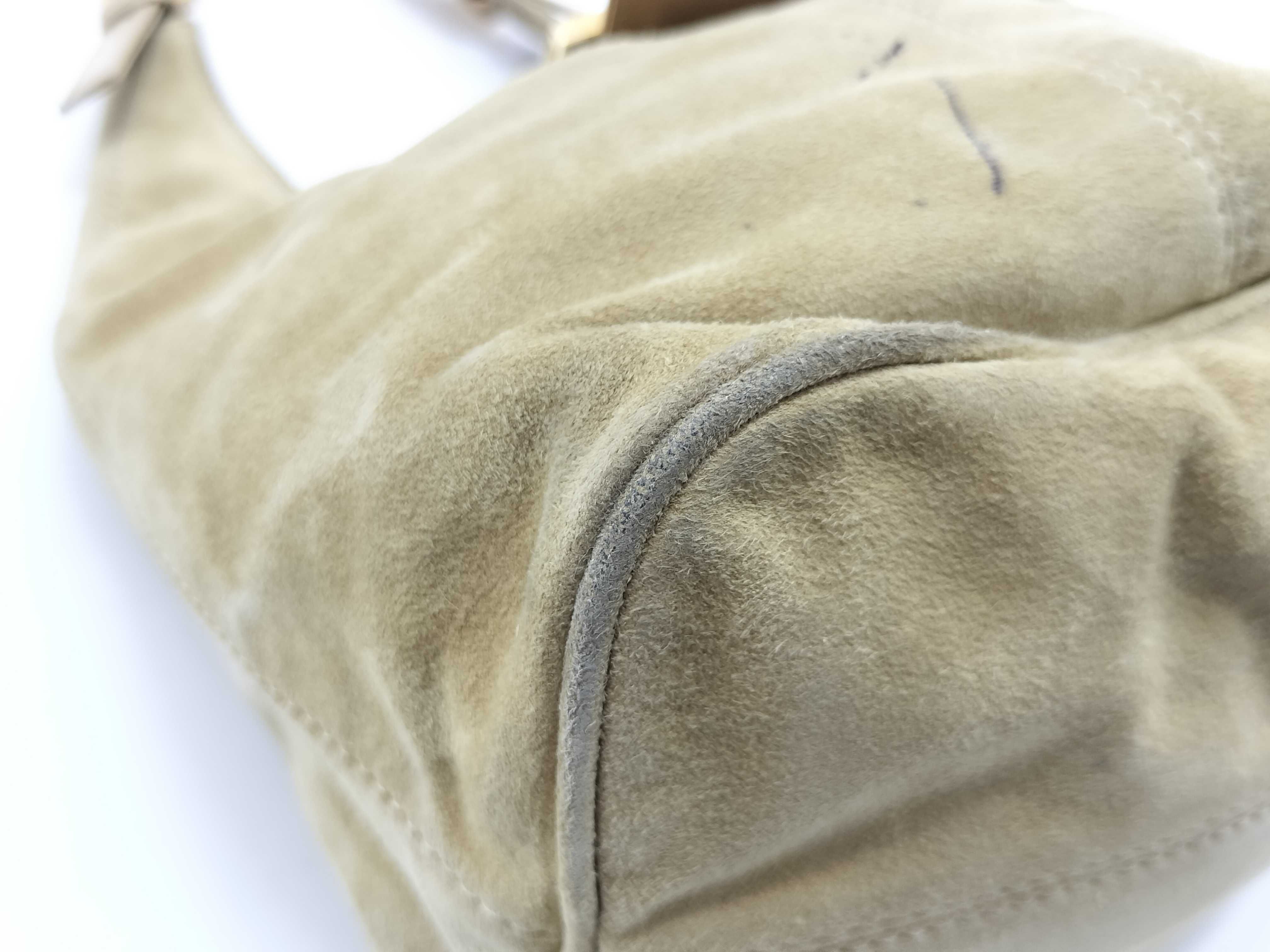 Mamma Fendi Mamma Suede Shoulder Bag — view 9