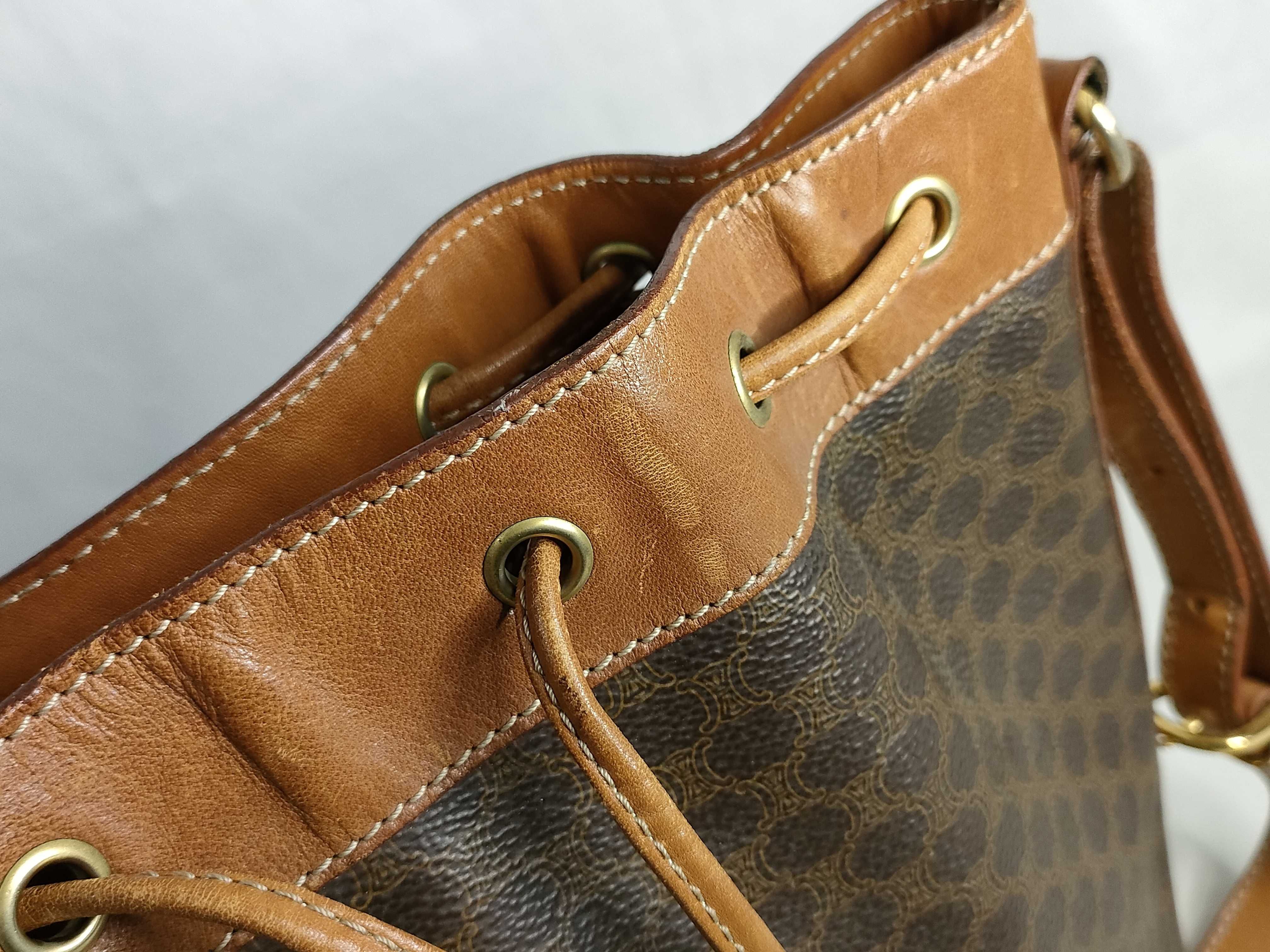 M95 Macadam pattern drawstring shoulder bag — view 14