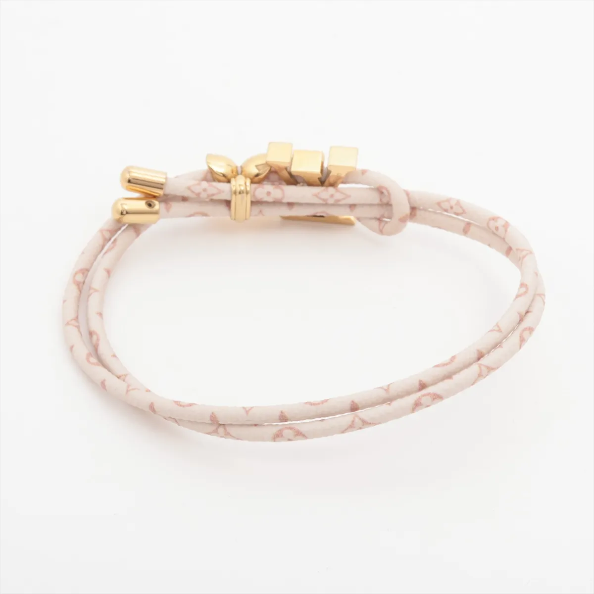 M8529Z Bracelet LV Bloom BC0296 Bracelet PVC Beige. Shows signs of wear including — view 2