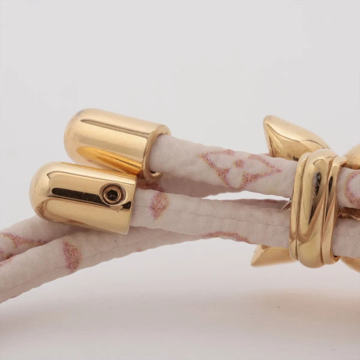 M8529Z Bracelet LV Bloom BC0296 Bracelet PVC Beige. Shows signs of wear including — view 5