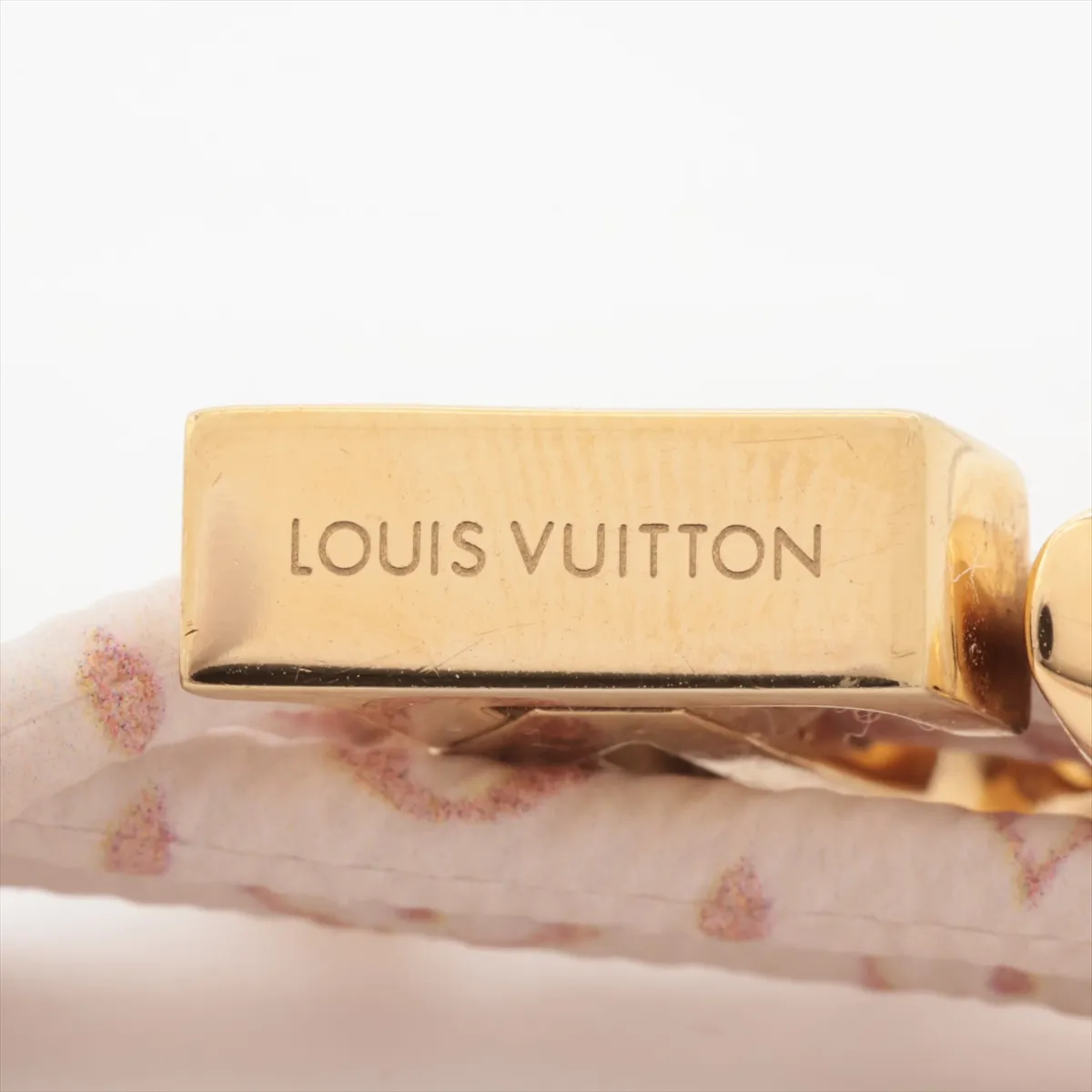 M8529Z Bracelet LV Bloom BC0296 Bracelet PVC Beige. Shows signs of wear including — view 6