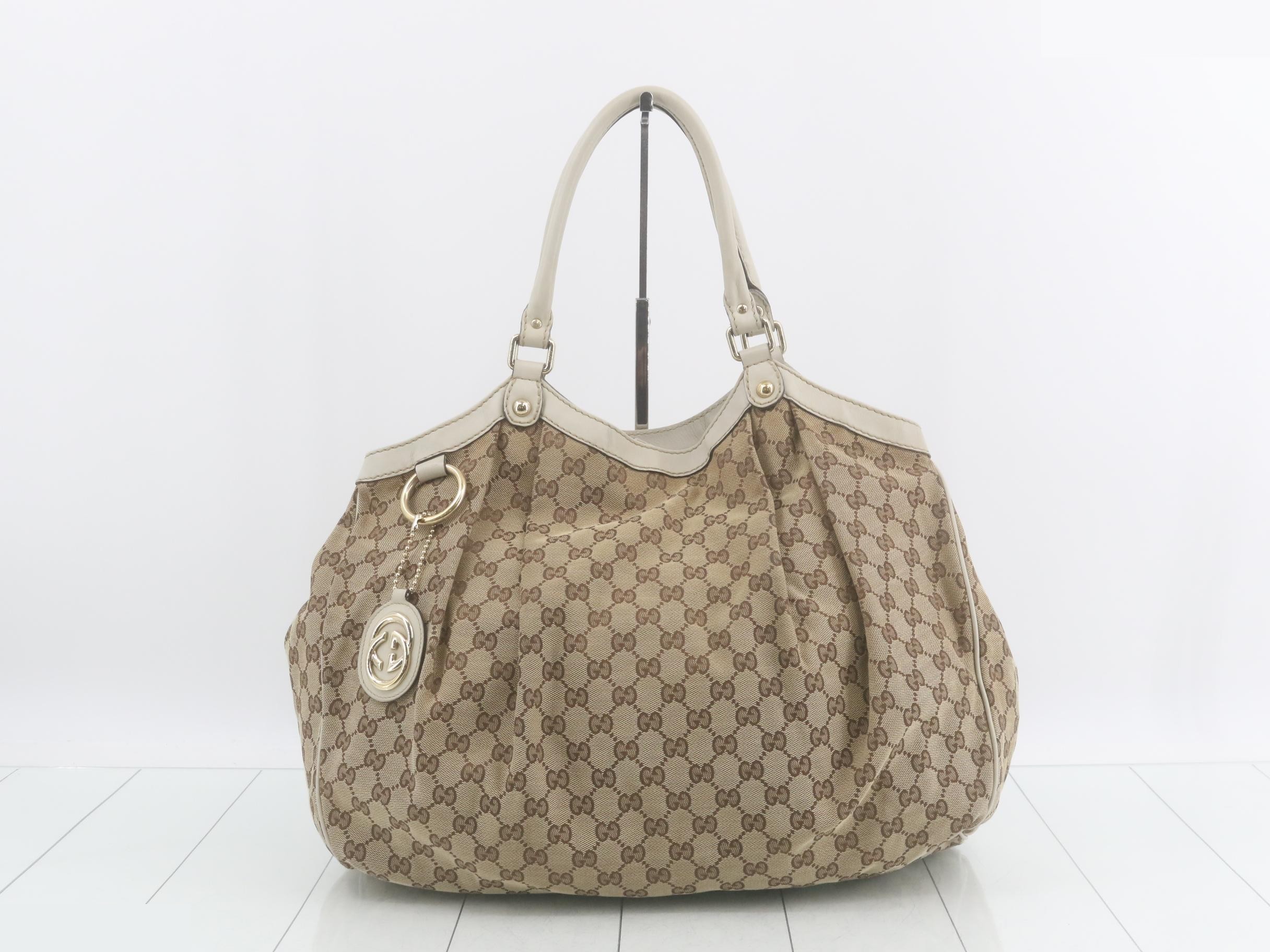 GG Canvas Sukey Tote Bag