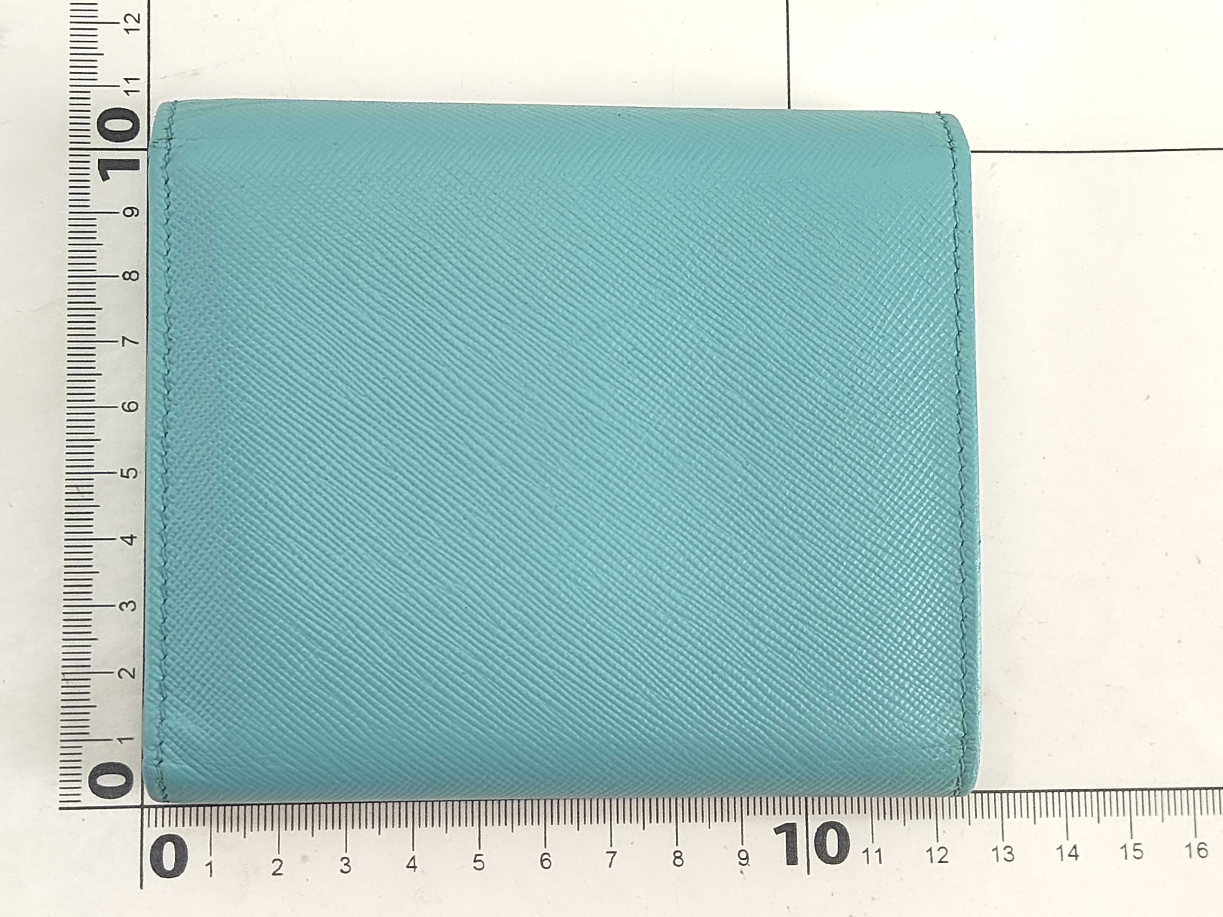 Saffiano Gold Hardware Wallet — view 2