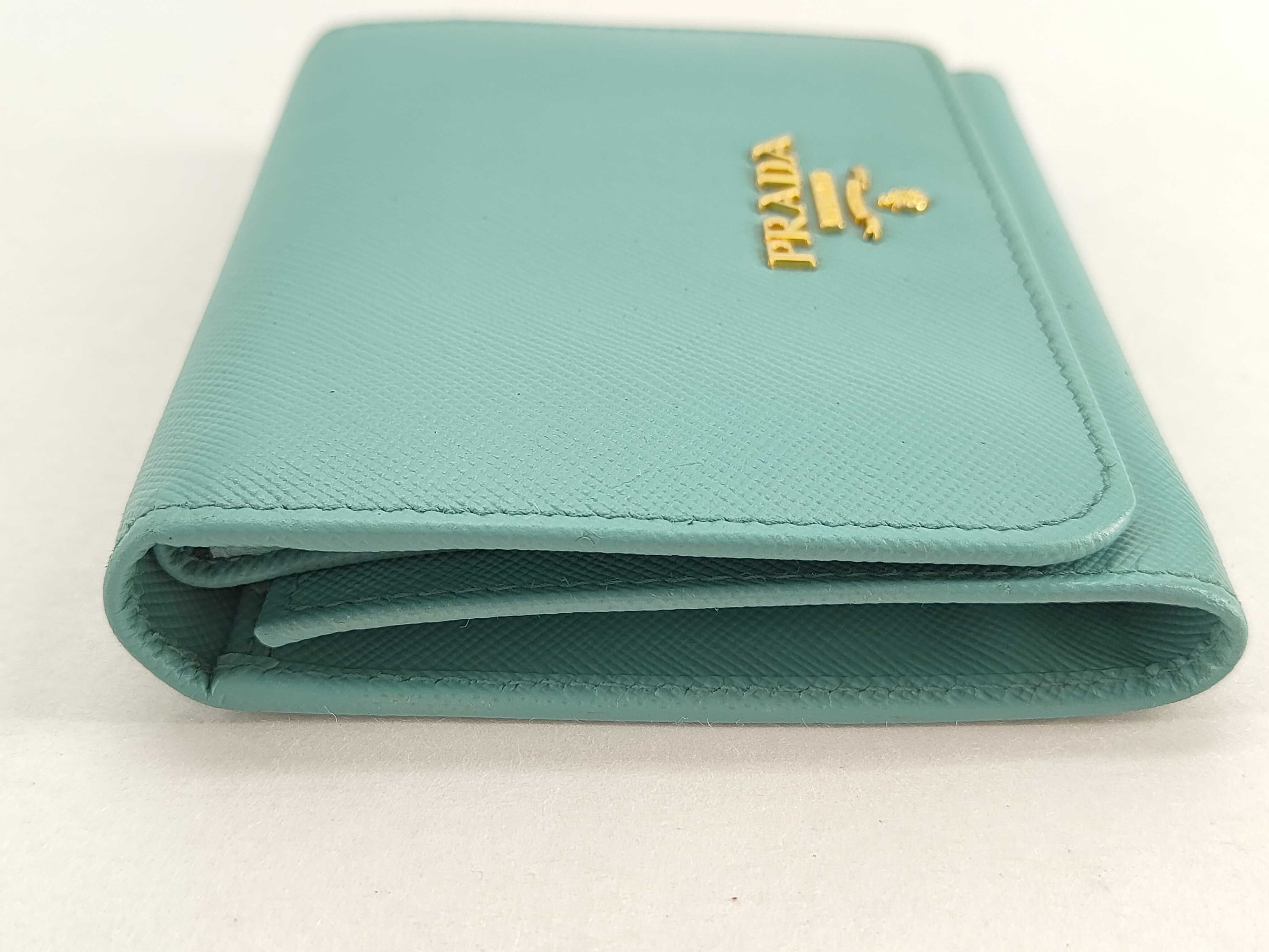 Saffiano Gold Hardware Wallet — view 7