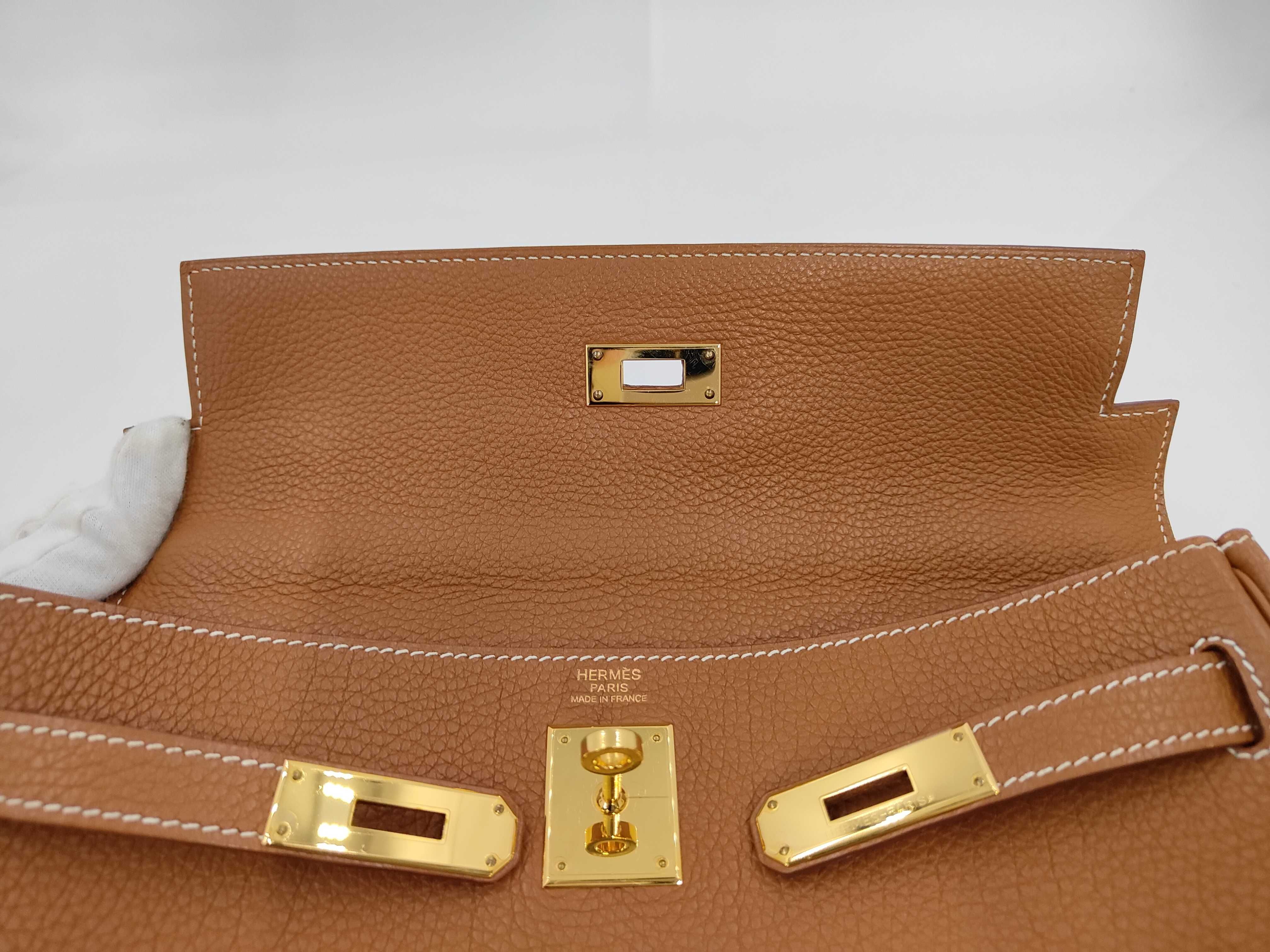 Kelly 32 M stamp handbag — view 8