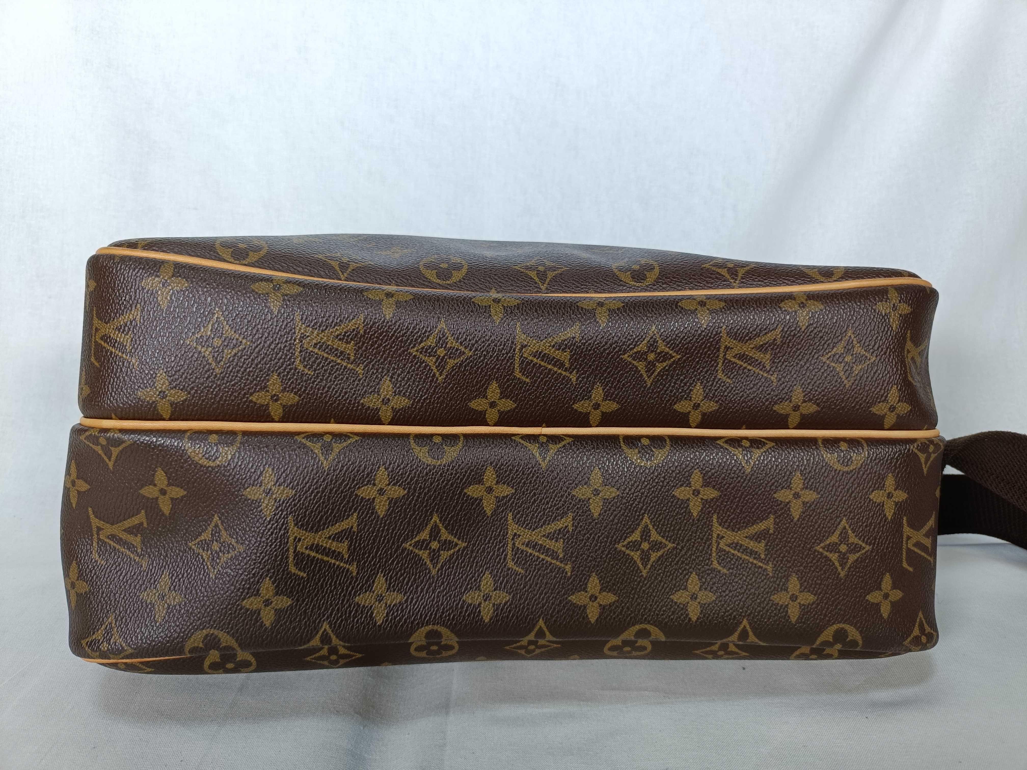 Monogram Reporter GM M45252 SP0054 Brown Shoulder Bag — view 3