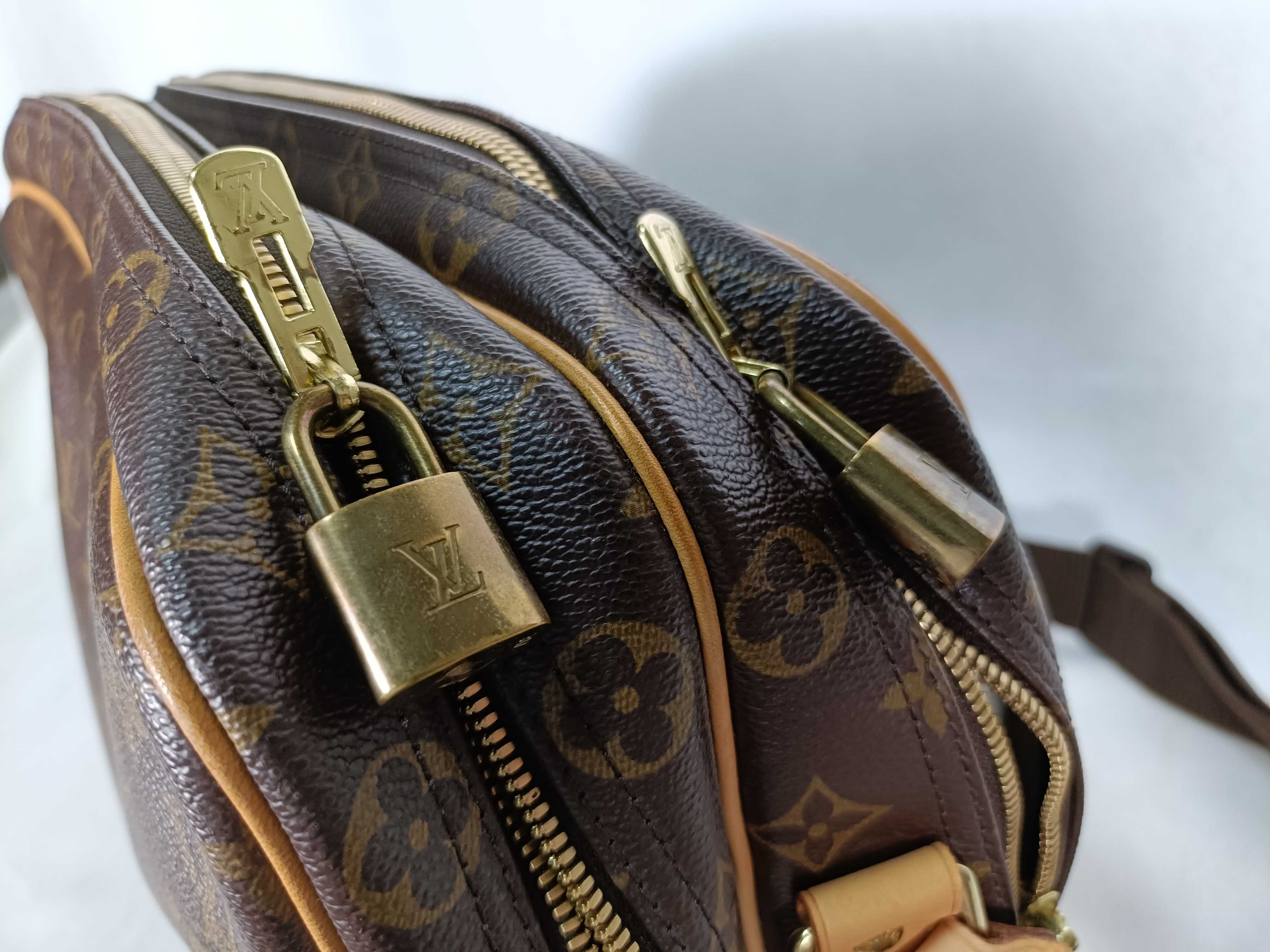 Monogram Reporter GM M45252 SP0054 Brown Shoulder Bag — view 7