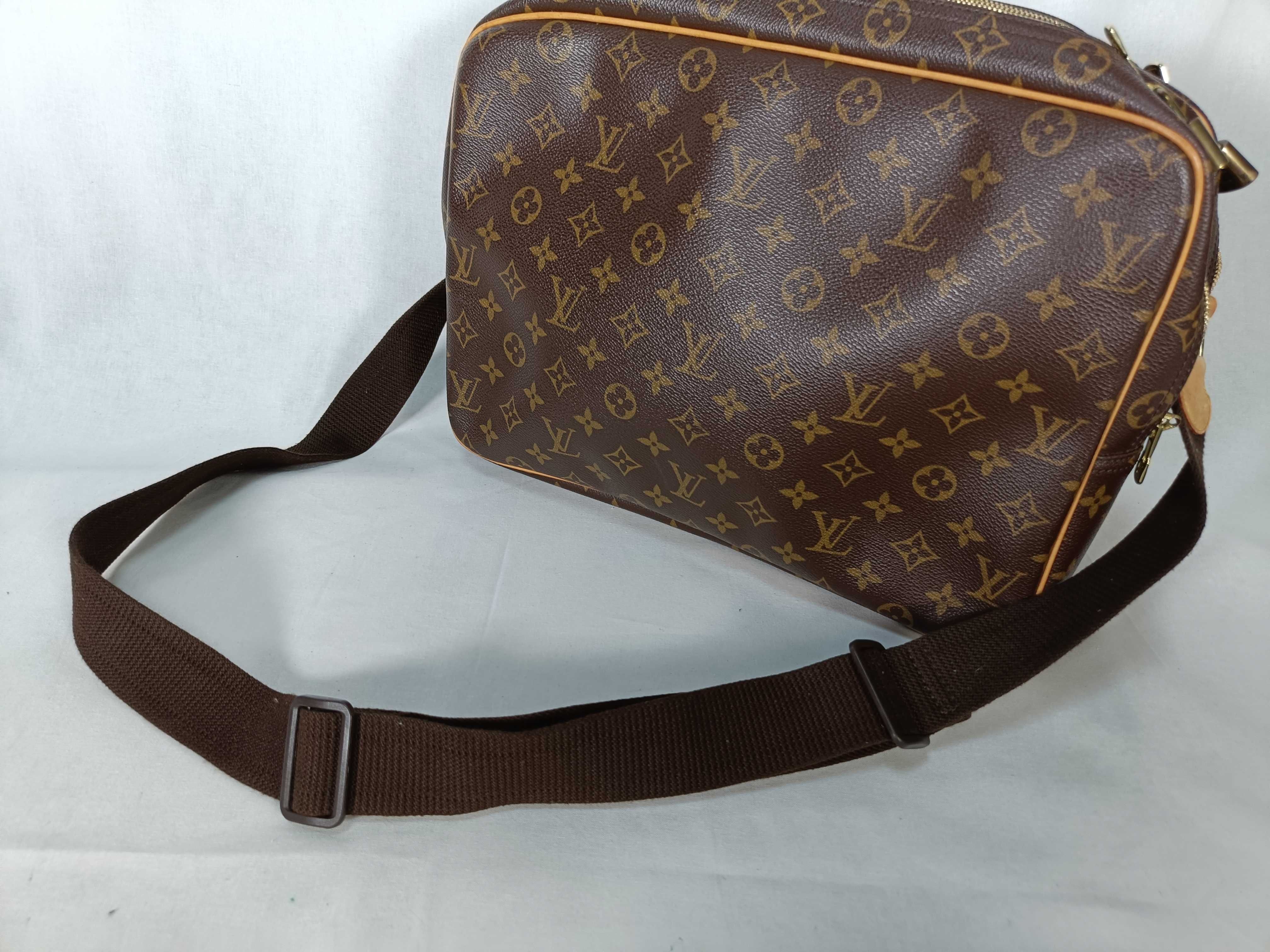 Monogram Reporter GM M45252 SP0054 Brown Shoulder Bag — view 9