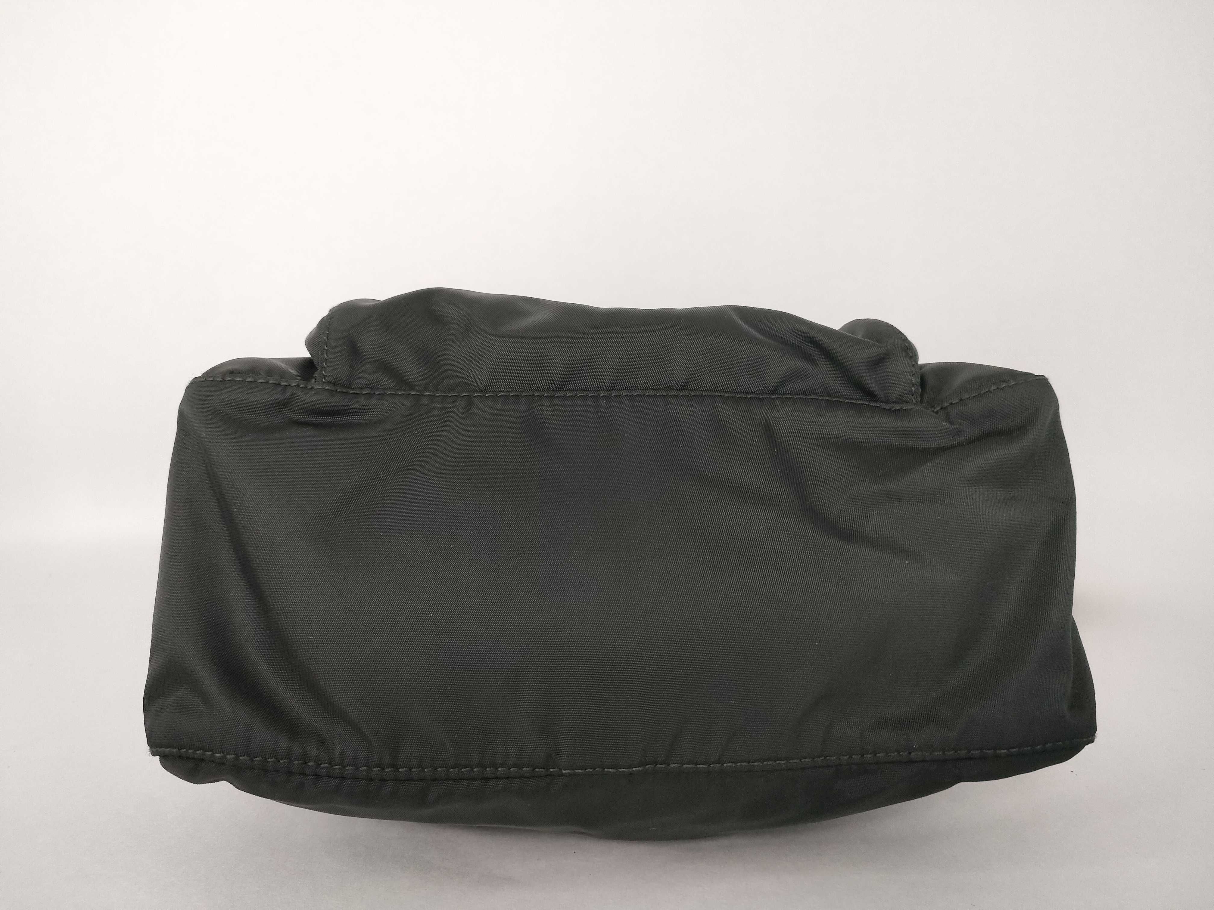 Nylon Prada Shoulder Bag Messenger Nylon Triangle Logo Shoulder Bag — view 7