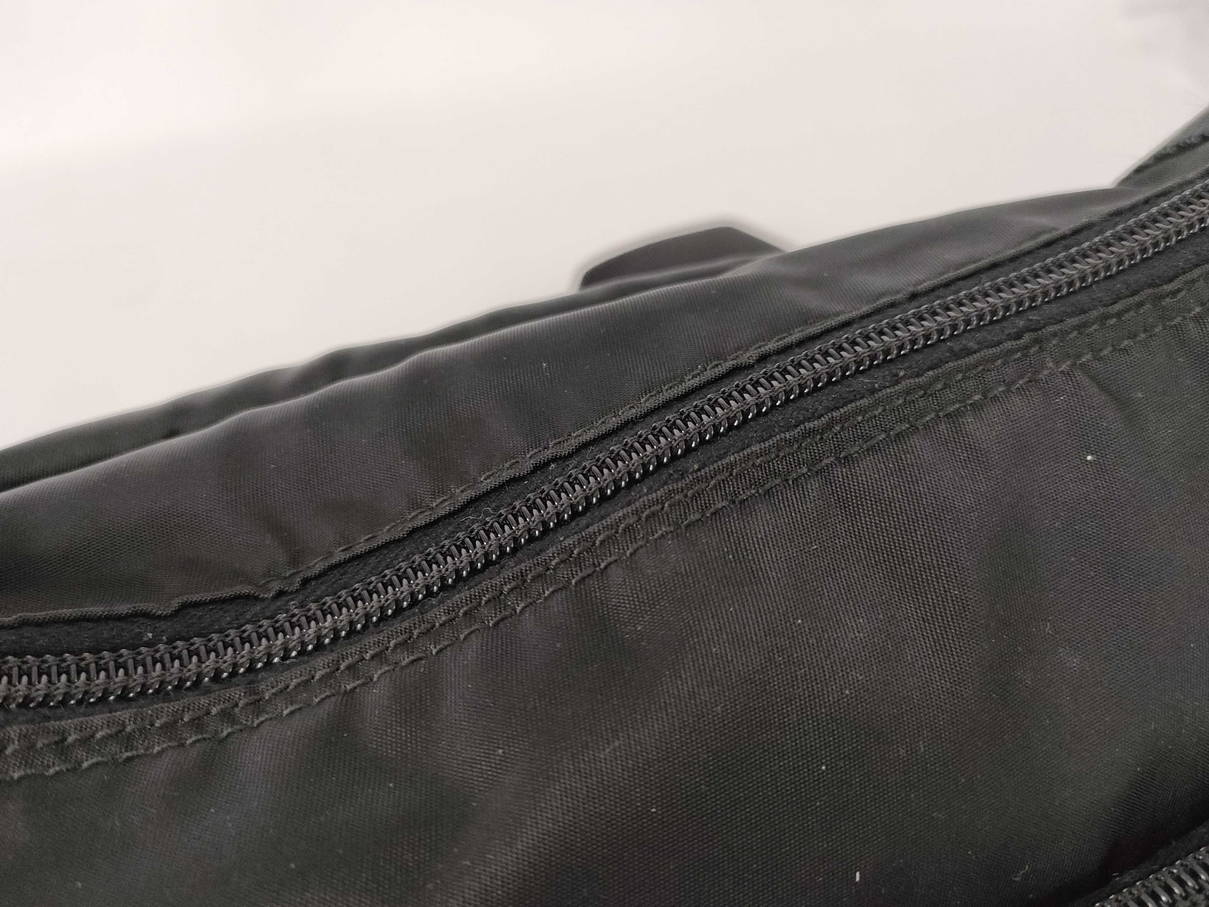 Nylon Prada Shoulder Bag Messenger Nylon Triangle Logo Shoulder Bag — view 8