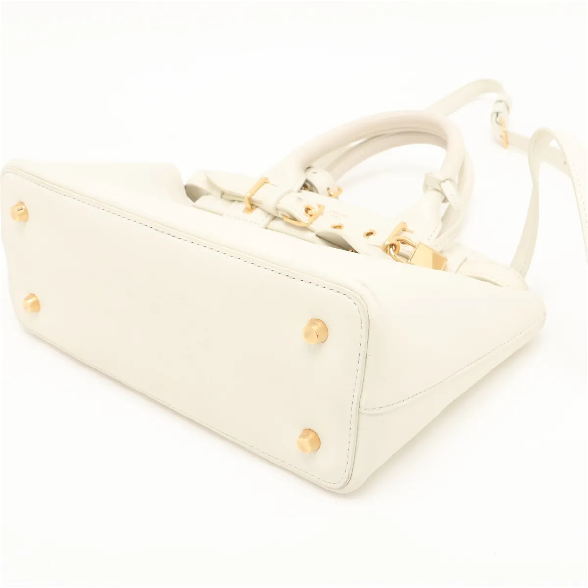 Conti Leather 2WAY Handbag White — view 3