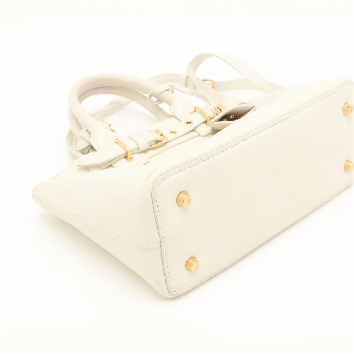 Conti Leather 2WAY Handbag White — view 4