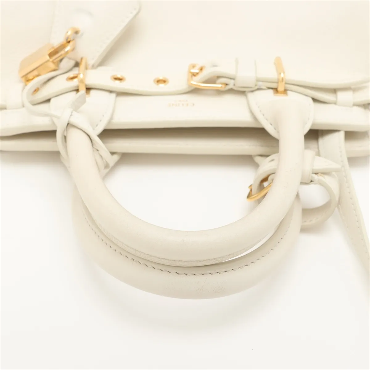 Conti Leather 2WAY Handbag White — view 5